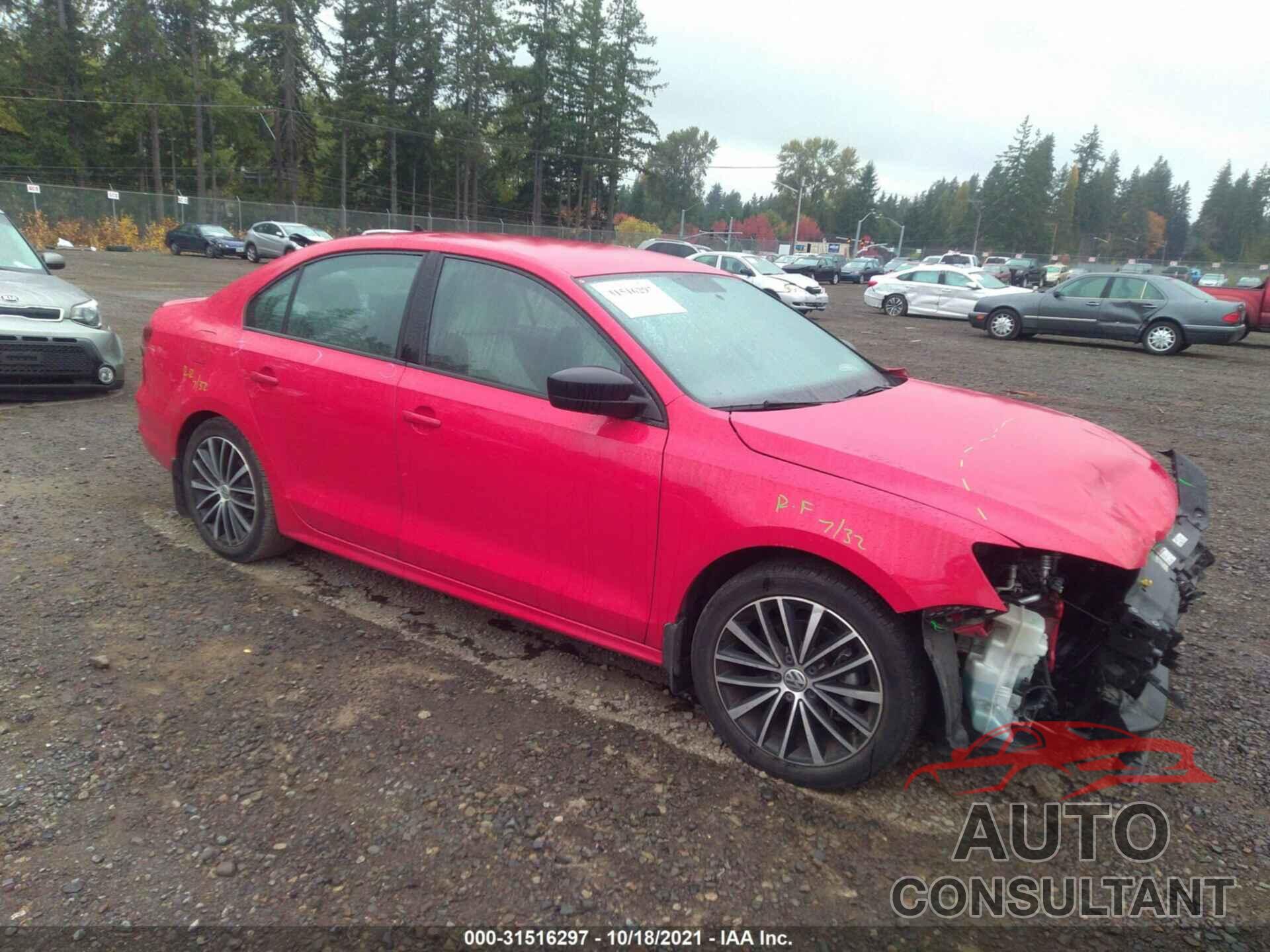 VOLKSWAGEN JETTA SEDAN 2016 - 3VWD17AJ5GM275513