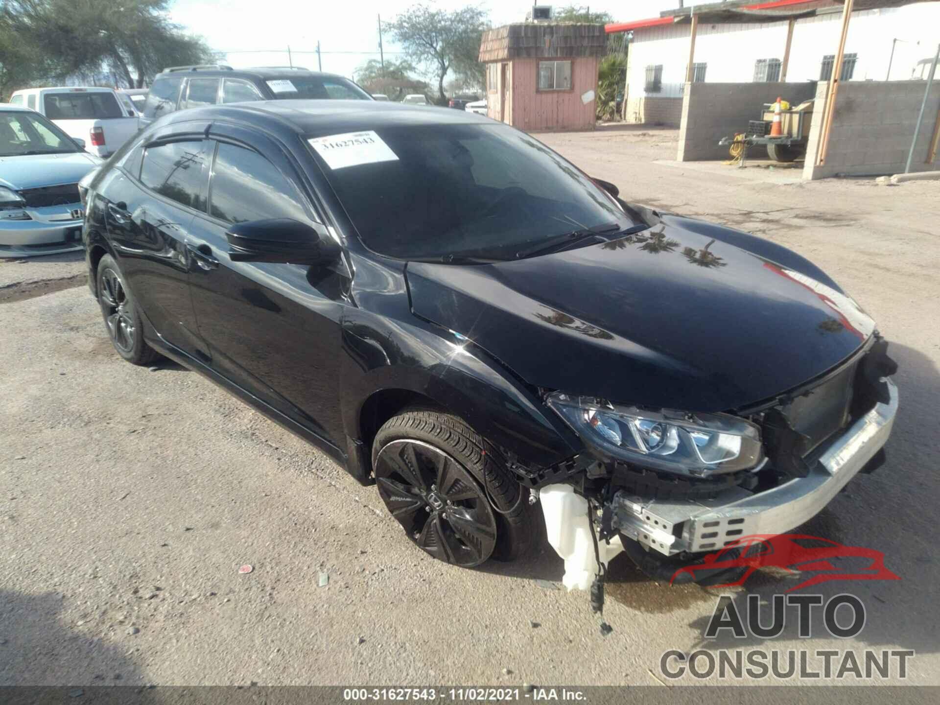 HONDA CIVIC HATCHBACK 2018 - SHHFK7H50JU209446
