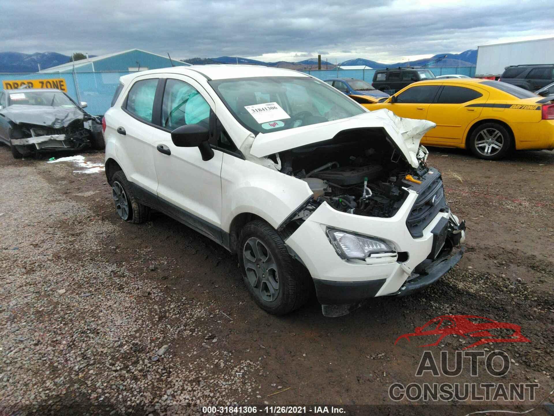 FORD ECOSPORT 2021 - MAJ6S3FL2MC412003