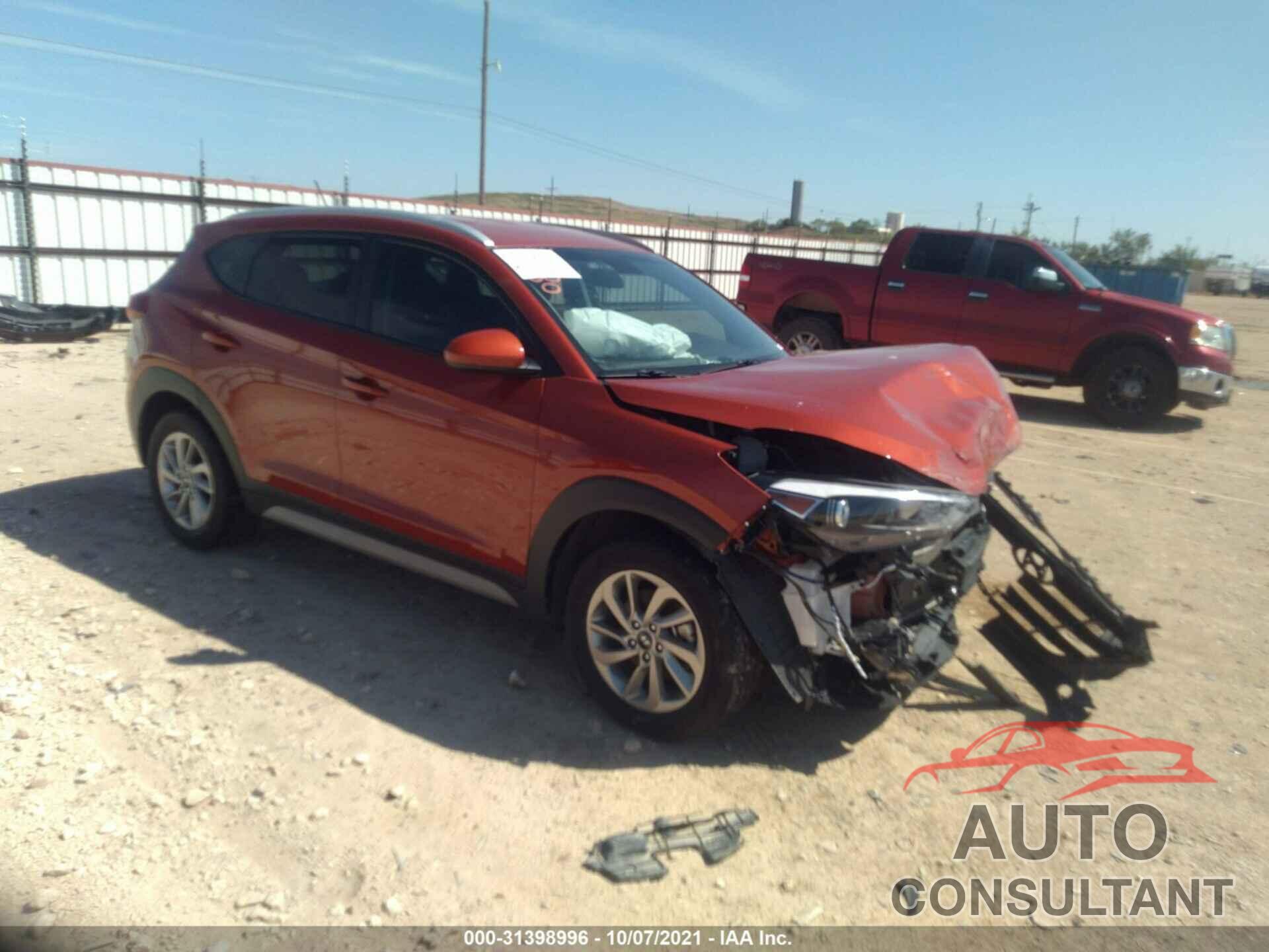 HYUNDAI TUCSON 2017 - KM8J33A4XHU504280
