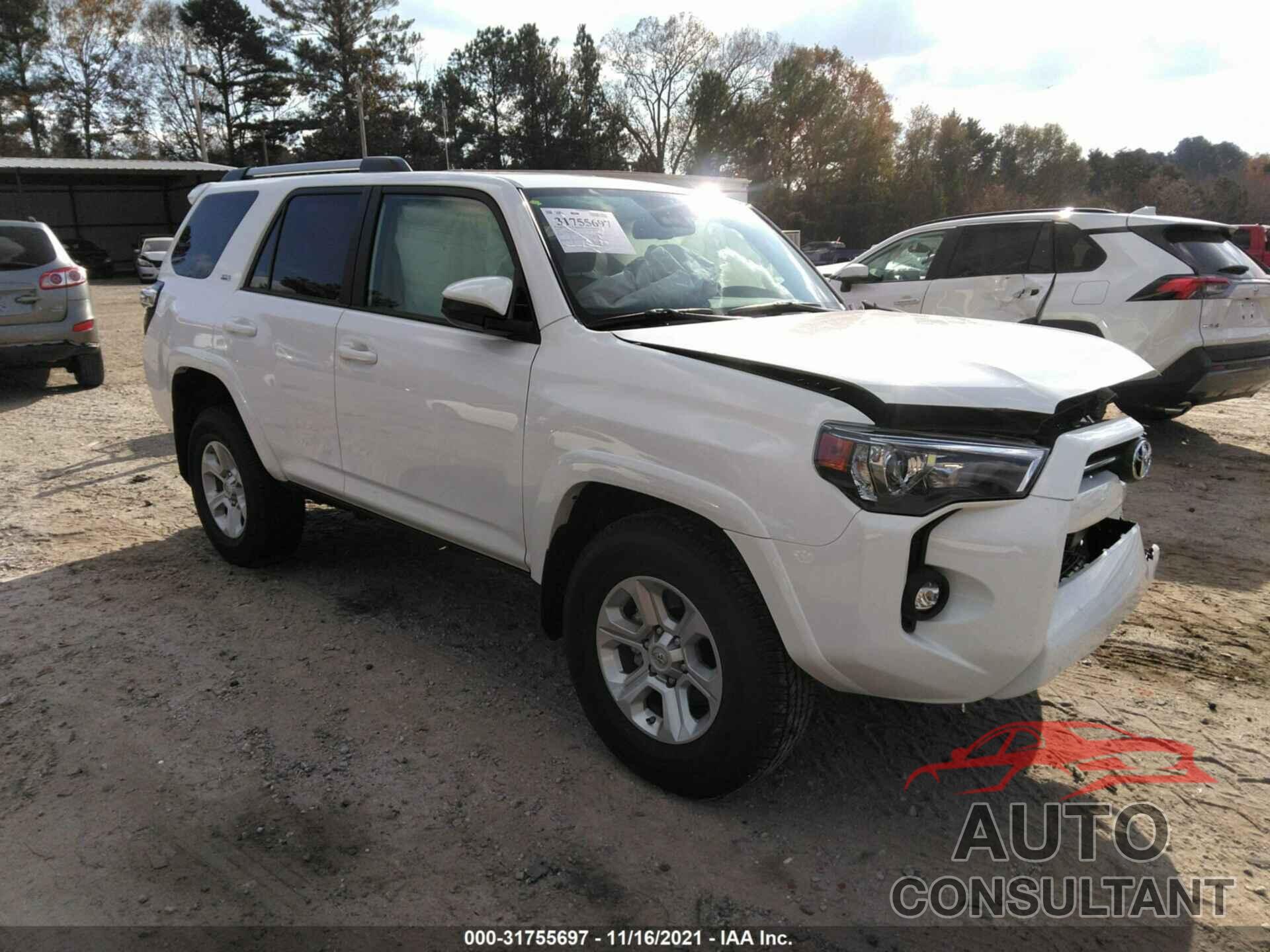 TOYOTA 4RUNNER 2021 - JTEEU5JR1M5251229