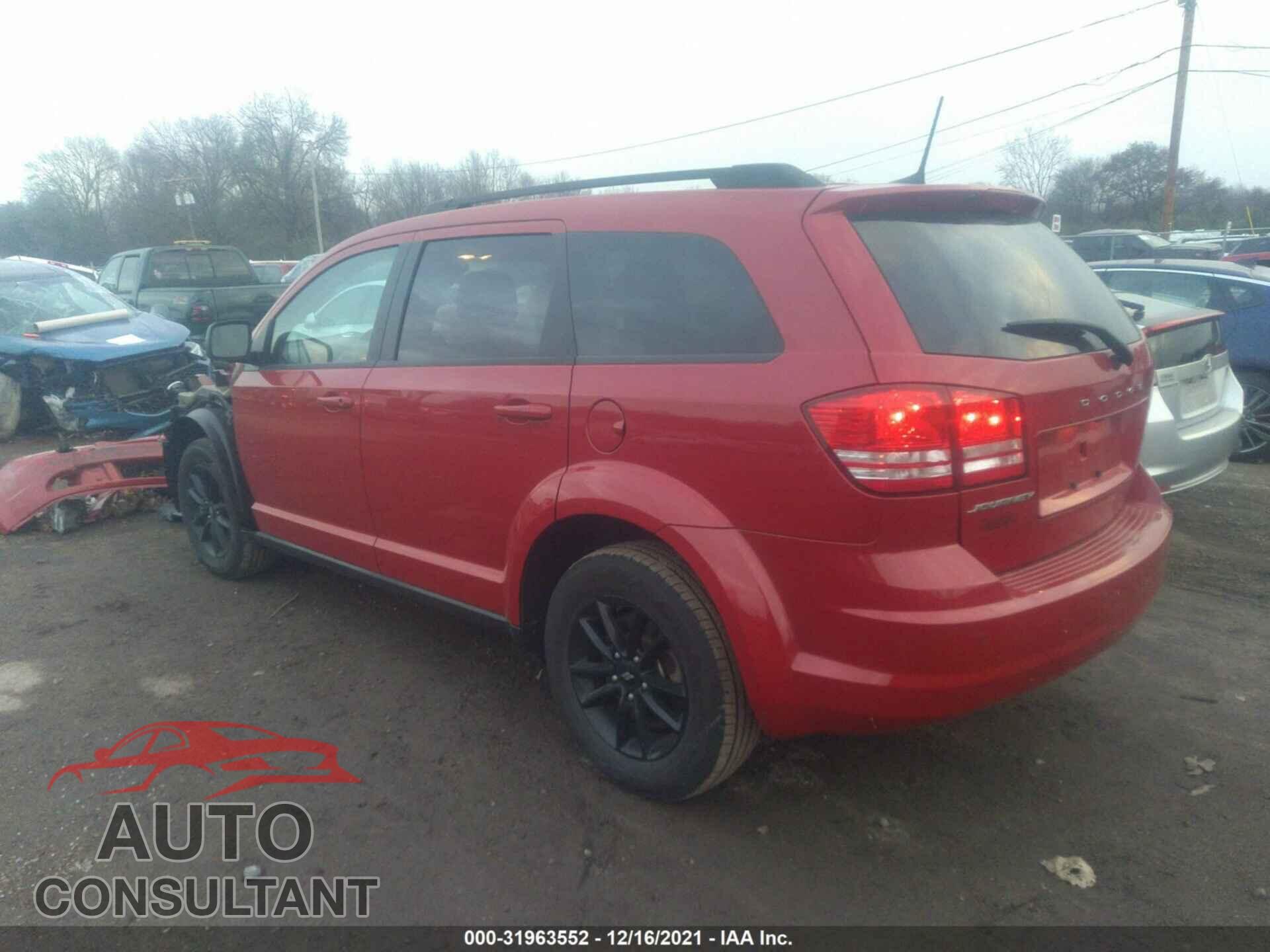 DODGE JOURNEY 2020 - 3C4PDCAB0LT202011