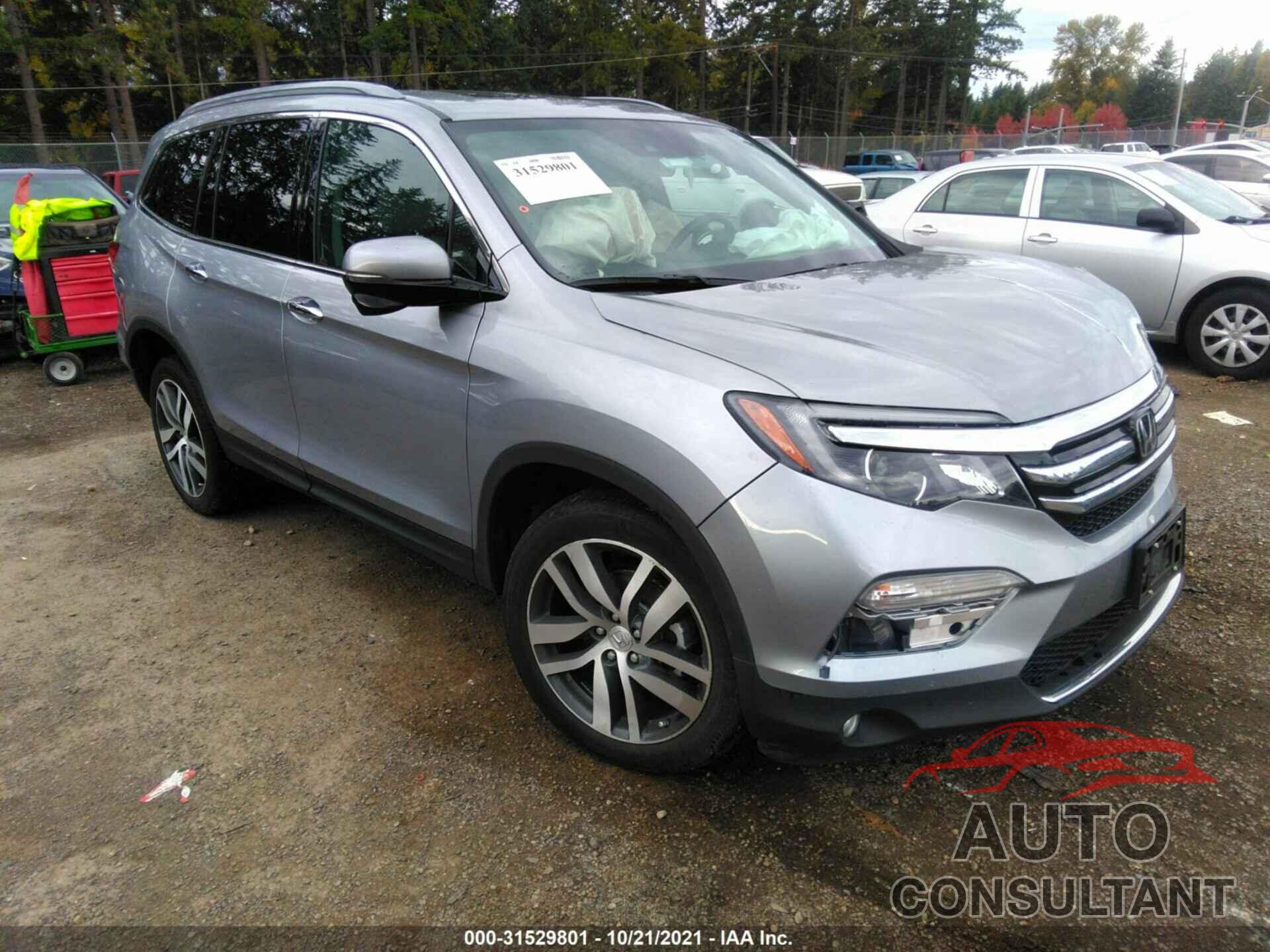 HONDA PILOT 2017 - 5FNYF6H98HB096545