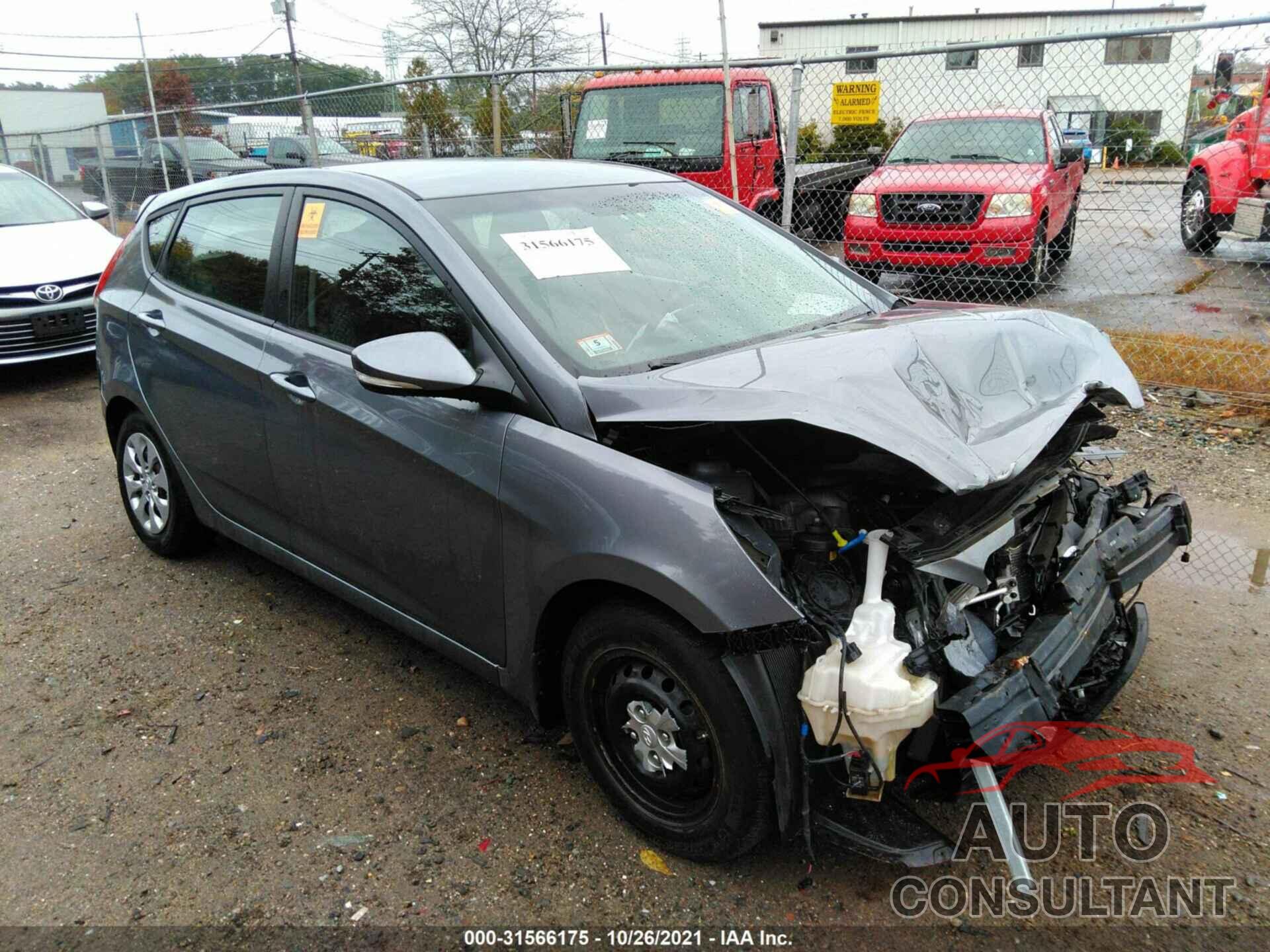 HYUNDAI ACCENT 2017 - KMHCU5AE3HU333558