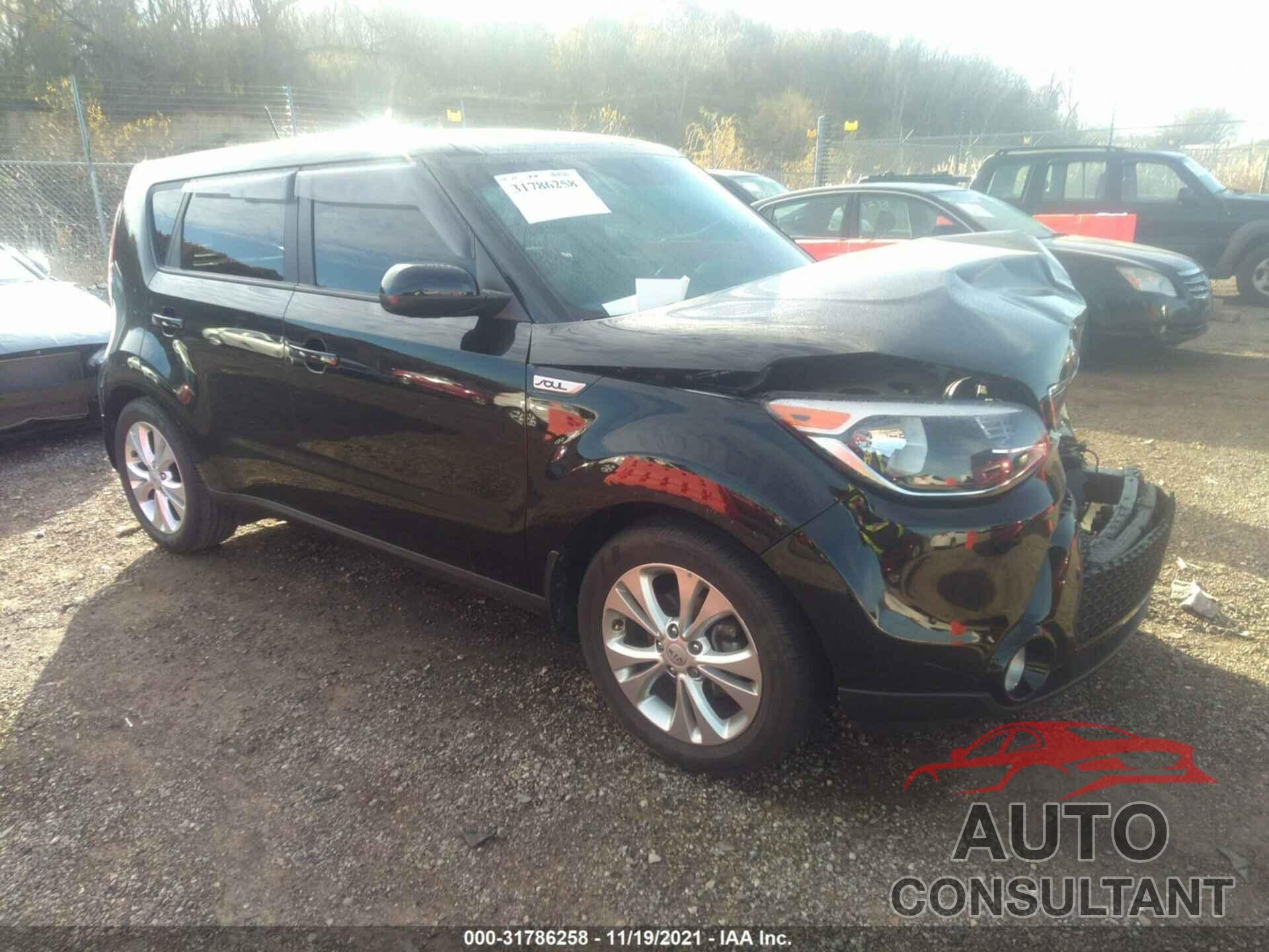 KIA SOUL 2016 - KNDJP3A54G7262729