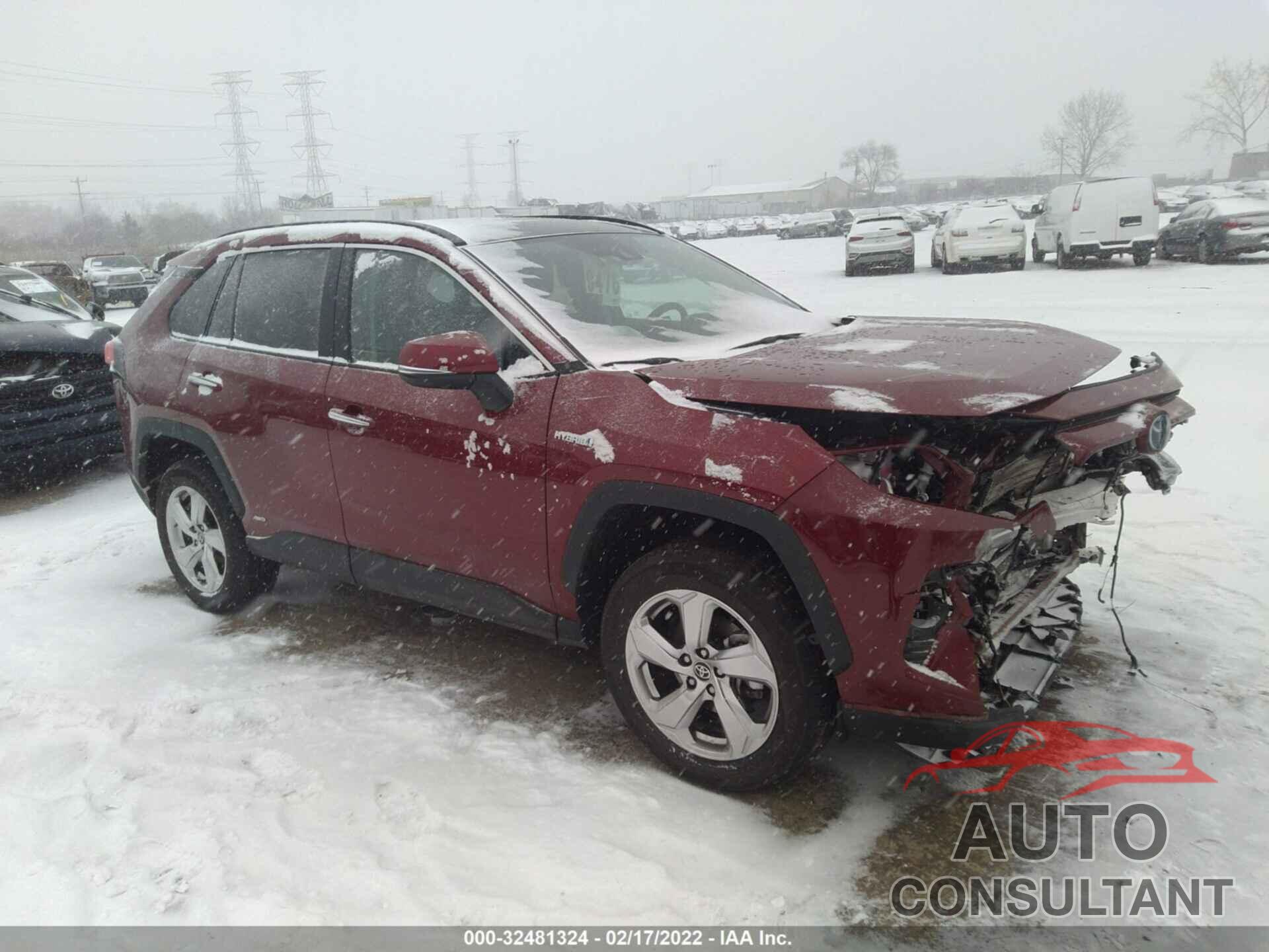 TOYOTA RAV4 2021 - 4T3D6RFV1MU033596