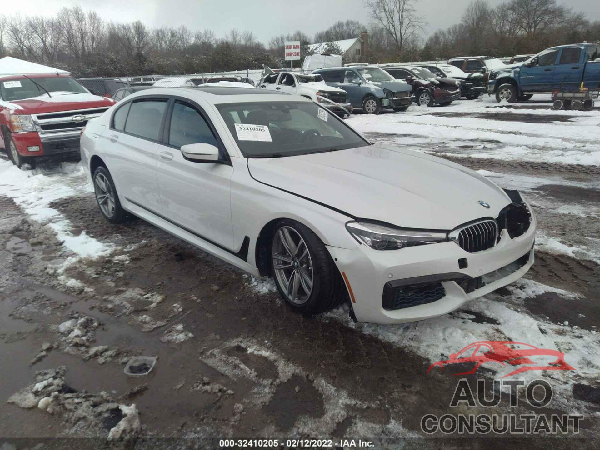 BMW 7 SERIES 2016 - WBA7F2C51GG419425