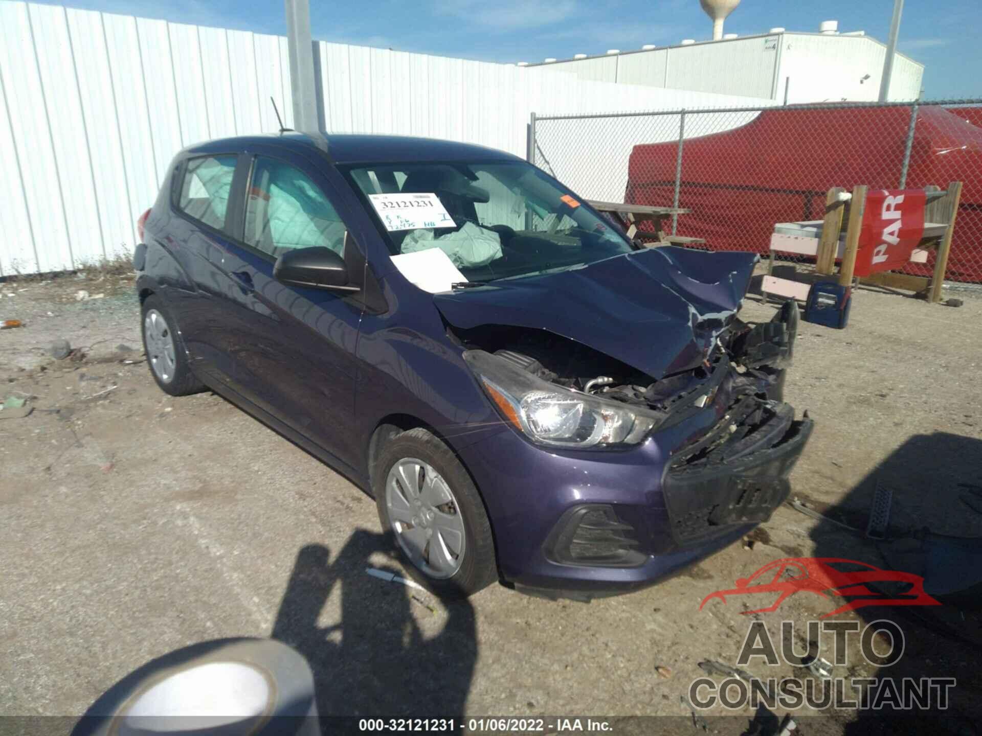 CHEVROLET SPARK 2016 - KL8CB6SA0GC595840