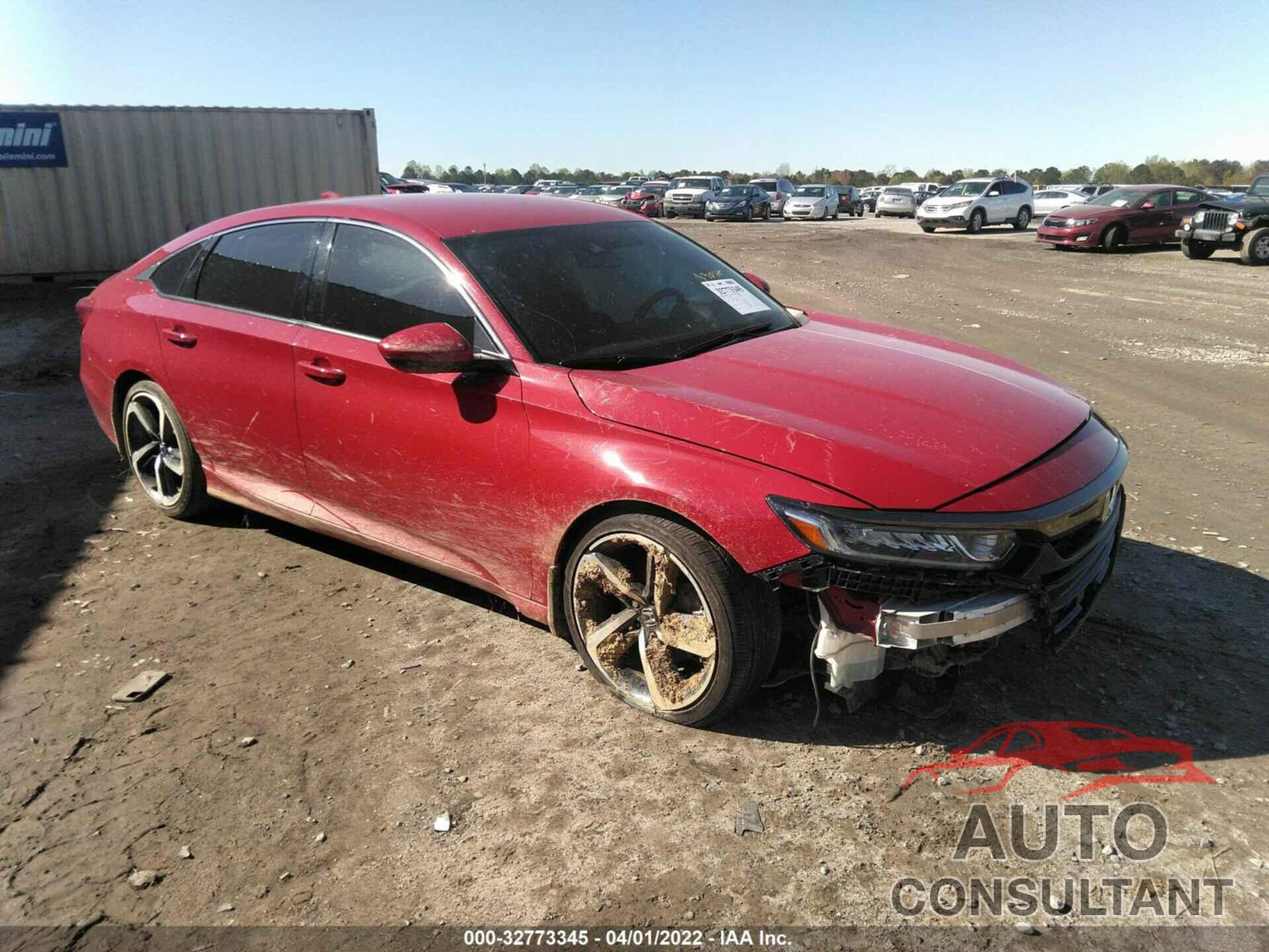 HONDA ACCORD SEDAN 2018 - 1HGCV1F38JA019348