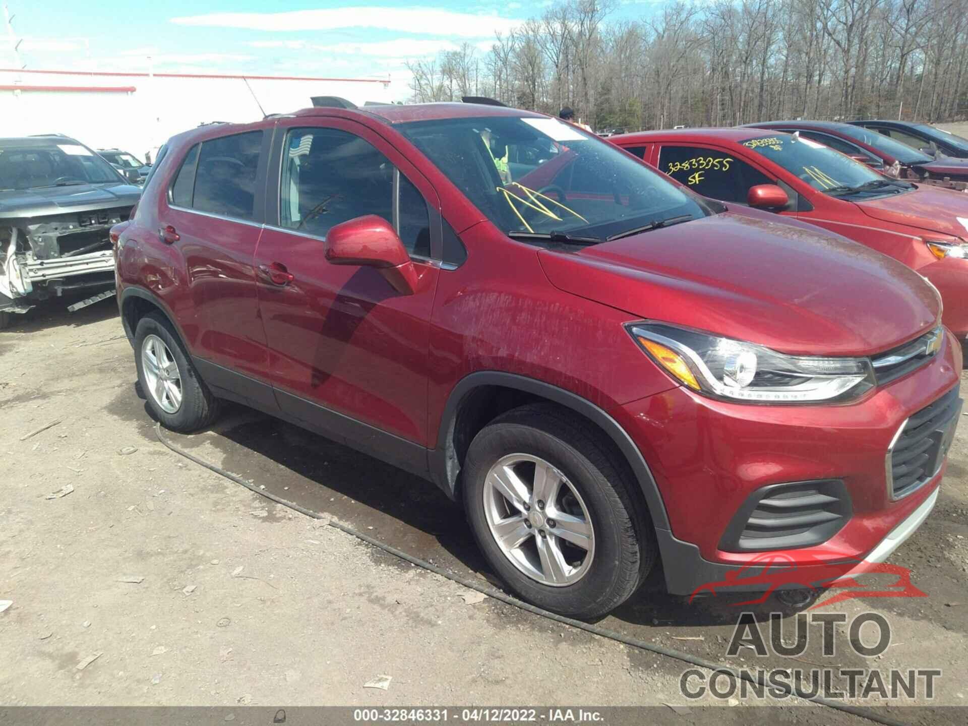 CHEVROLET TRAX 2018 - 3GNCJPSB3JL381386