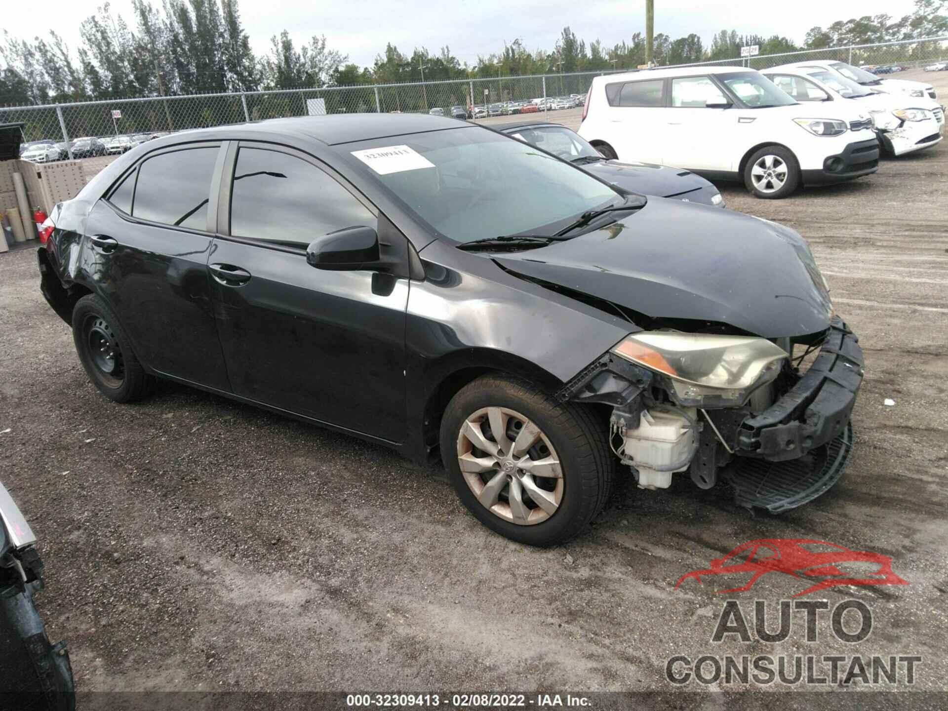 TOYOTA COROLLA 2016 - 2T1BURHE2GC646769