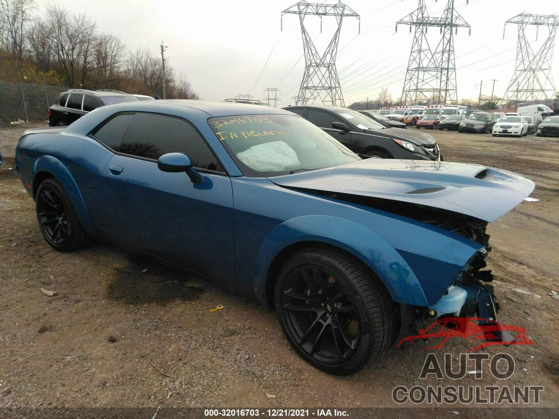 DODGE CHALLENGER 2020 - 2C3CDZFJ3LH231212