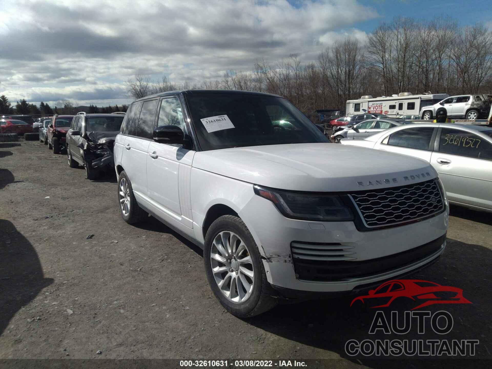 LAND ROVER RANGE ROVER 2018 - SALGS2SV1JA512738