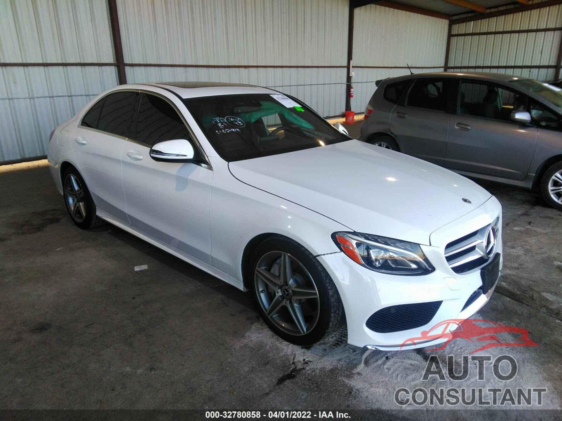 MERCEDES-BENZ C-CLASS 2018 - 55SWF4JB9JU239919