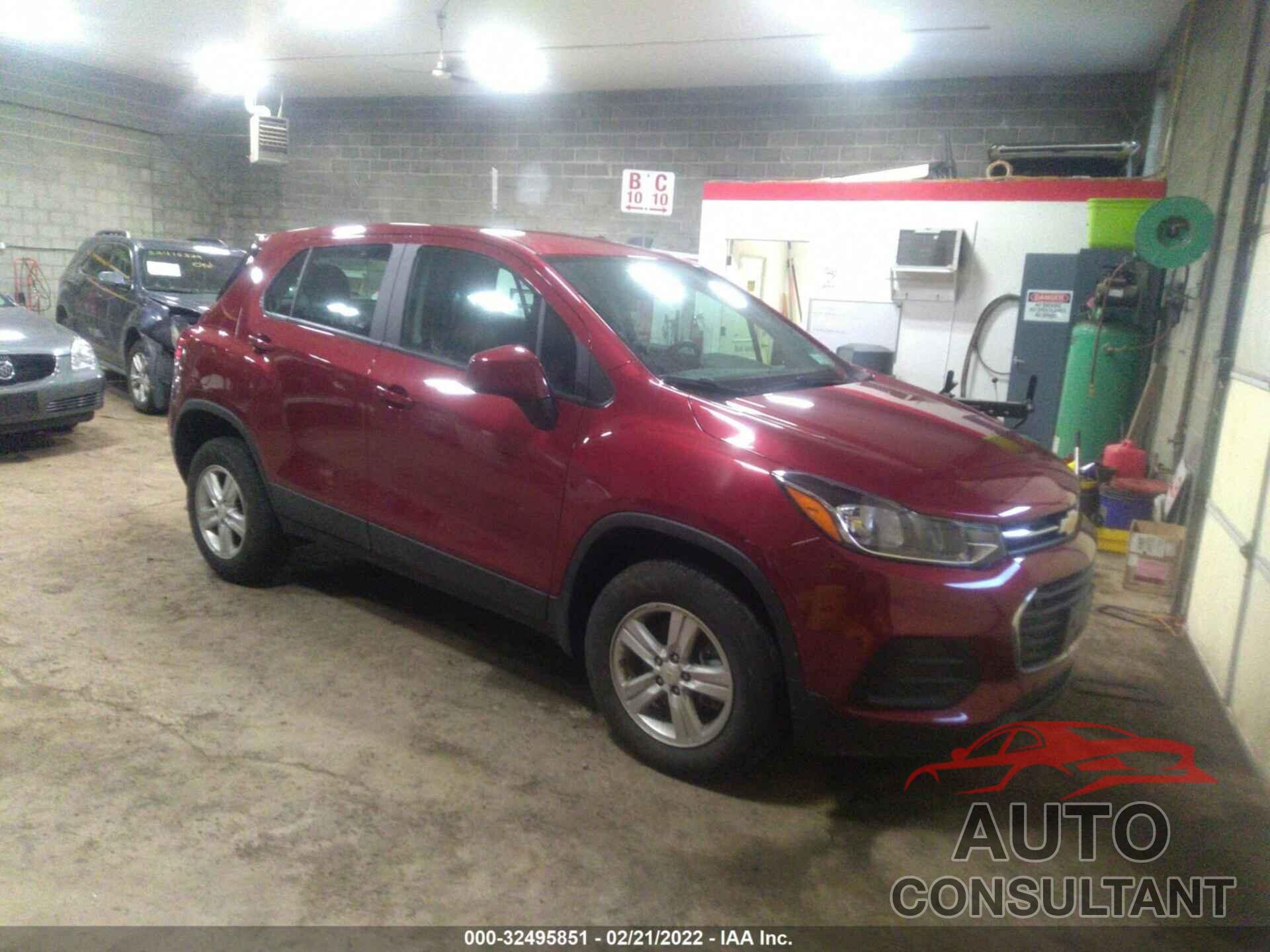 CHEVROLET TRAX 2021 - KL7CJNSB5MB341889