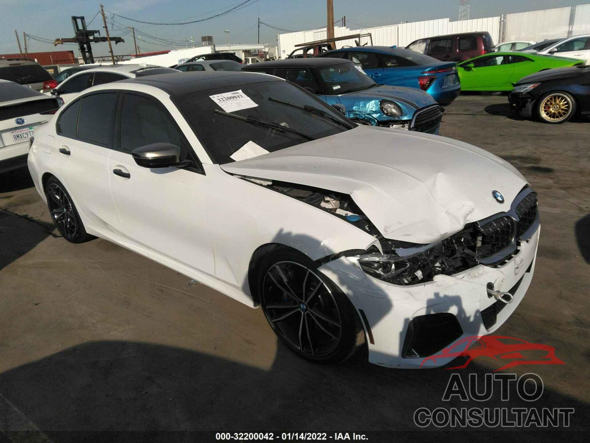 BMW 3 SERIES 2020 - WBA5U7C05LAF54311