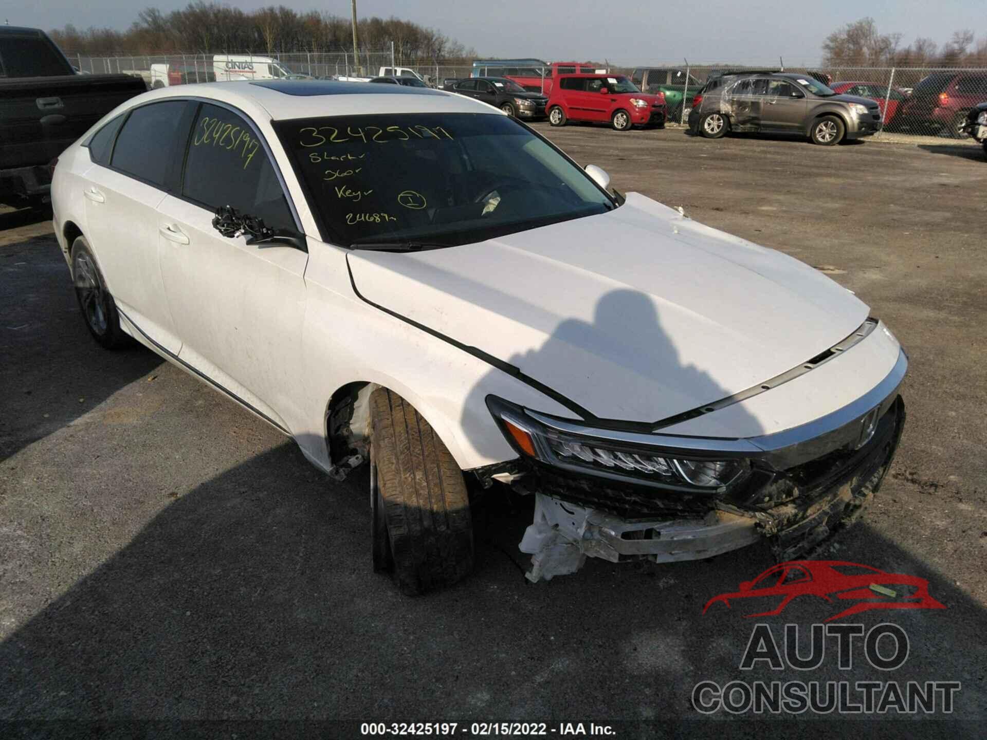 HONDA ACCORD SEDAN 2020 - 1HGCV1F52LA119756