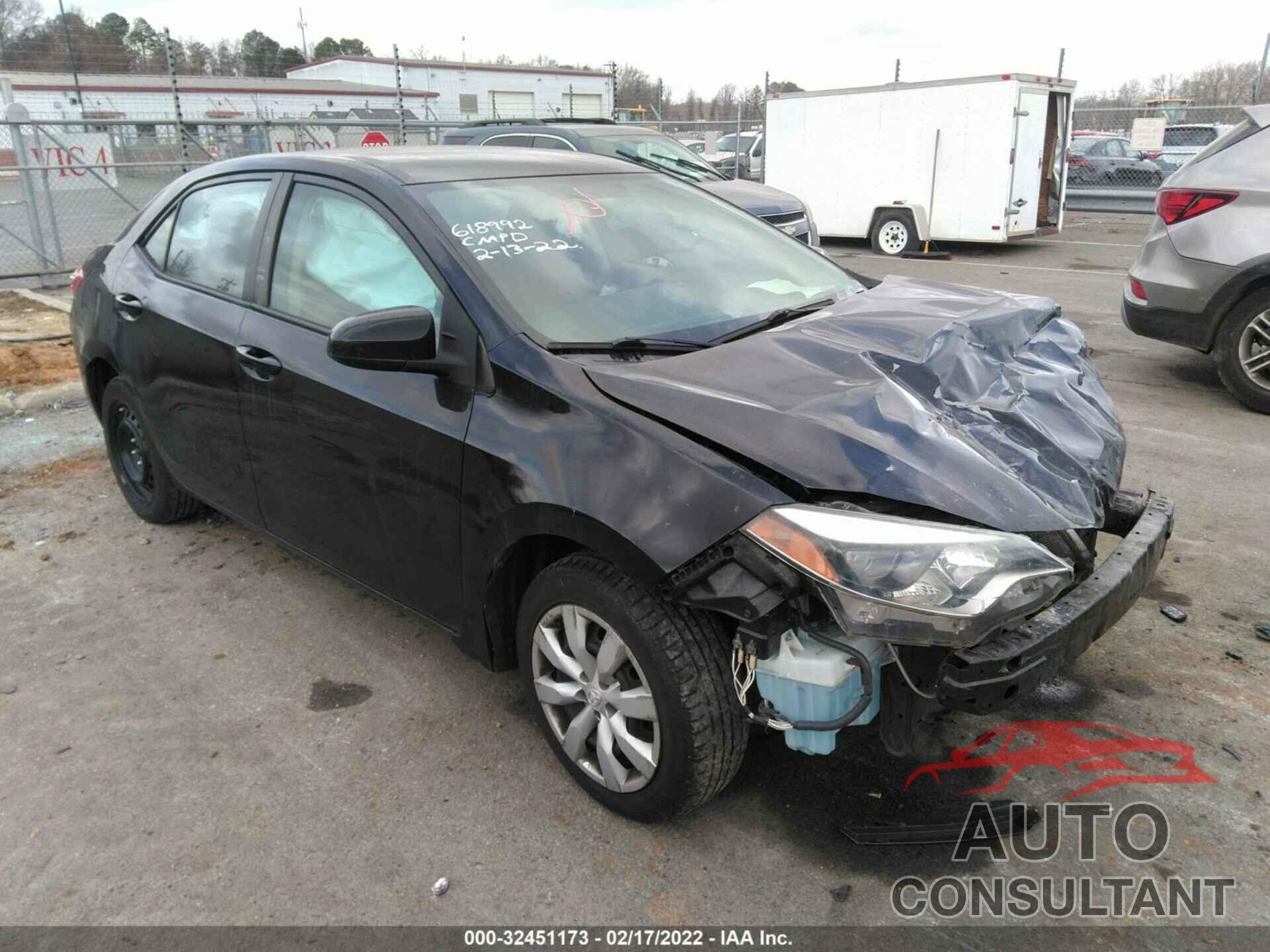TOYOTA COROLLA 2016 - 2T1BURHE8GC618992