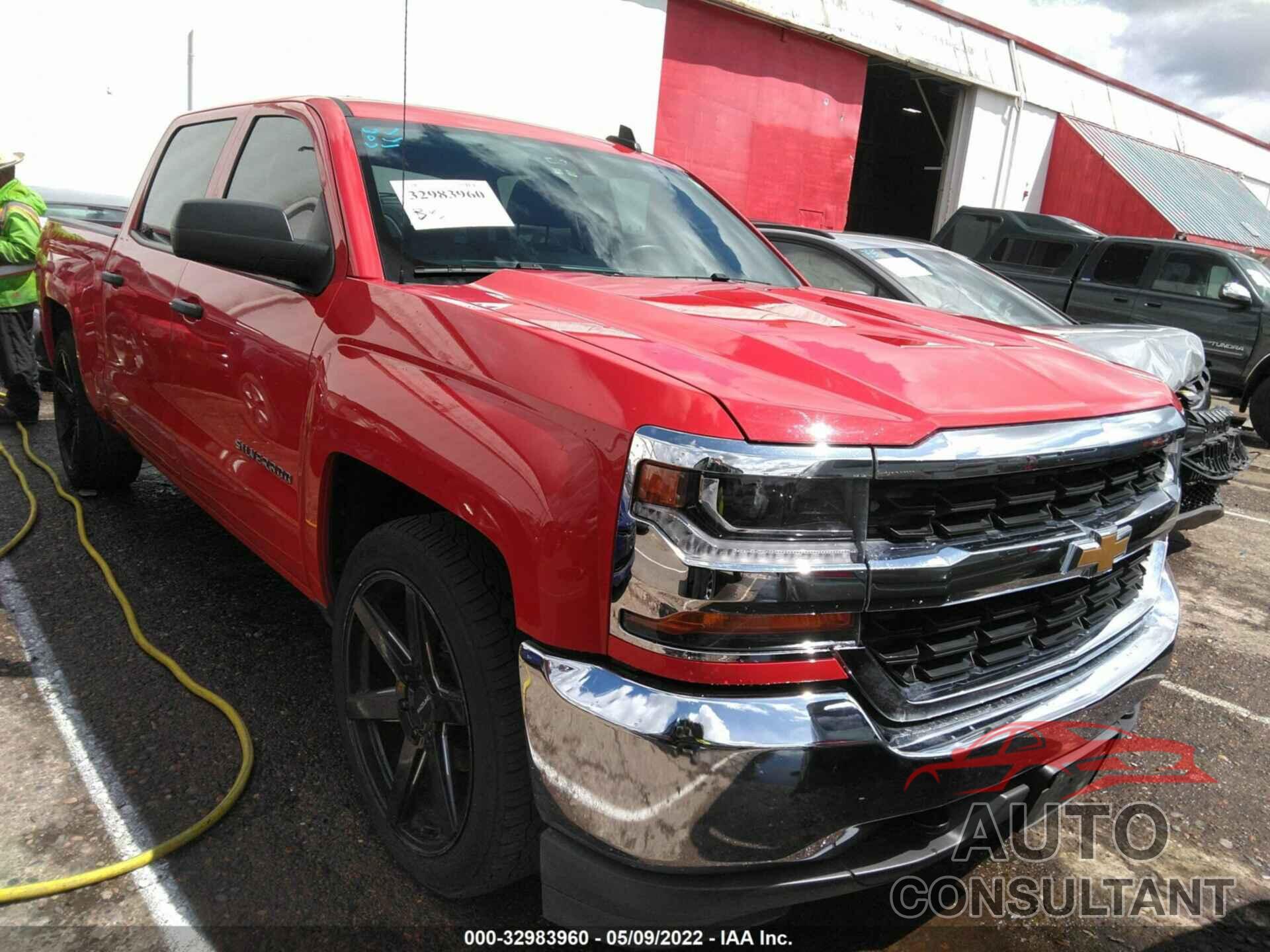CHEVROLET SILVERADO 1500 2016 - 3GCUKNEC9GG122390