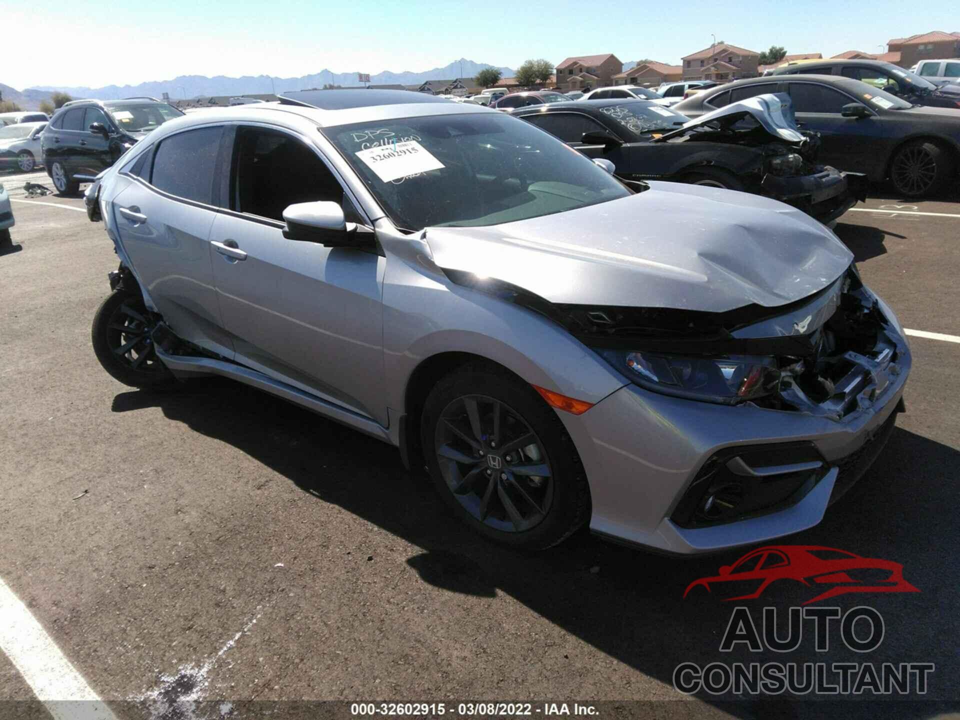 HONDA CIVIC HATCHBACK 2021 - SHHFK7H61MU207797