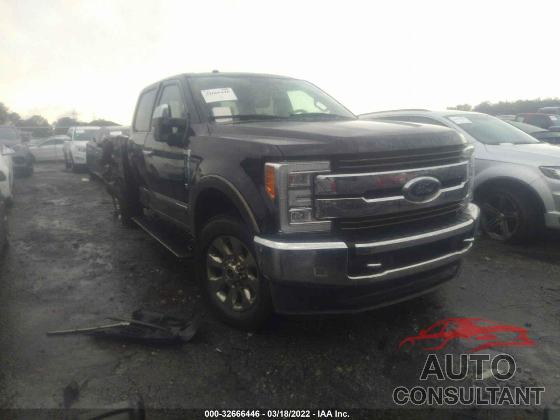 FORD SUPER DUTY F-250 SRW 2017 - 1FT7W2BT9HED98811