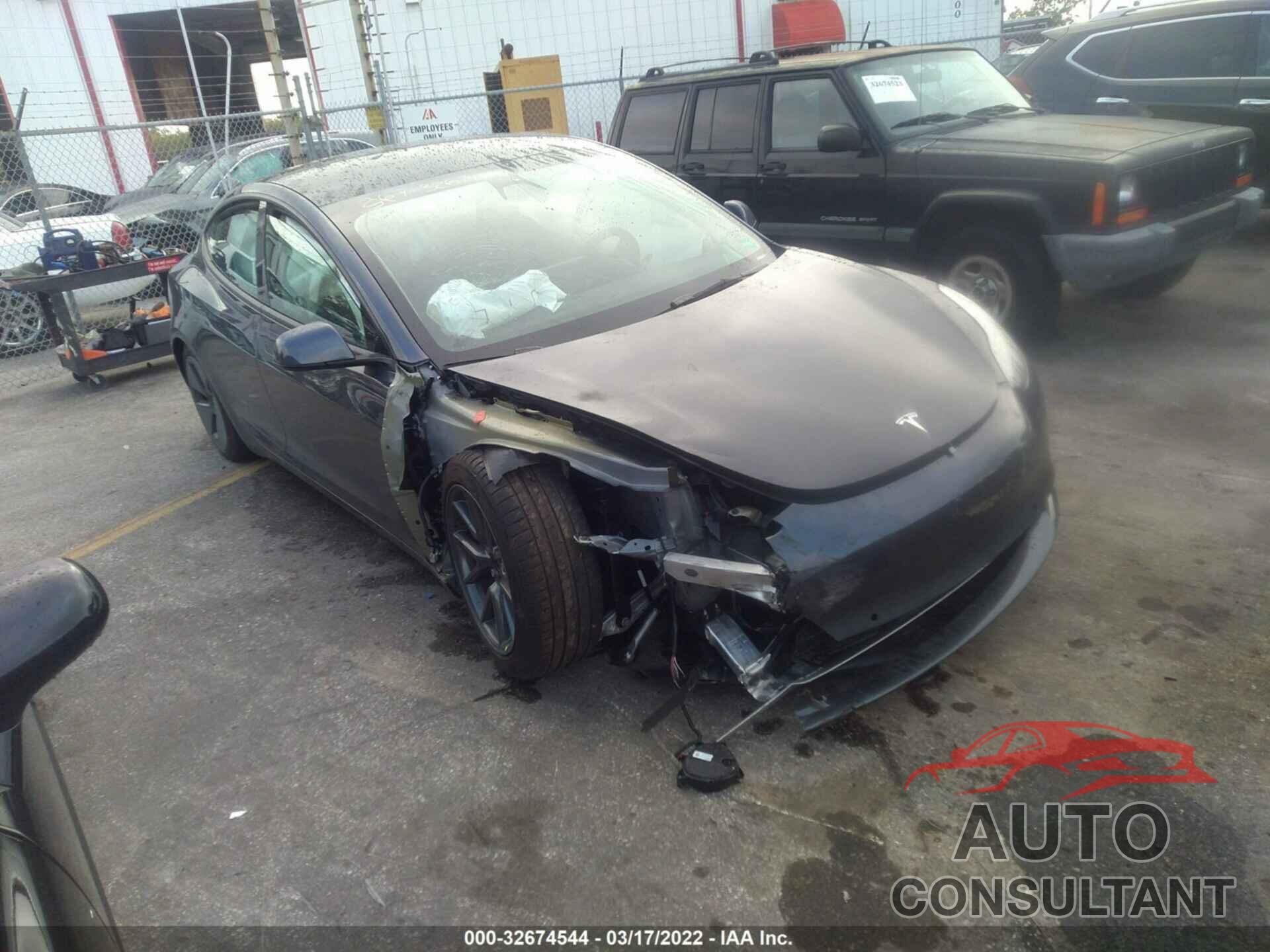 TESLA MODEL 3 2021 - 5YJ3E1EA4MF098124