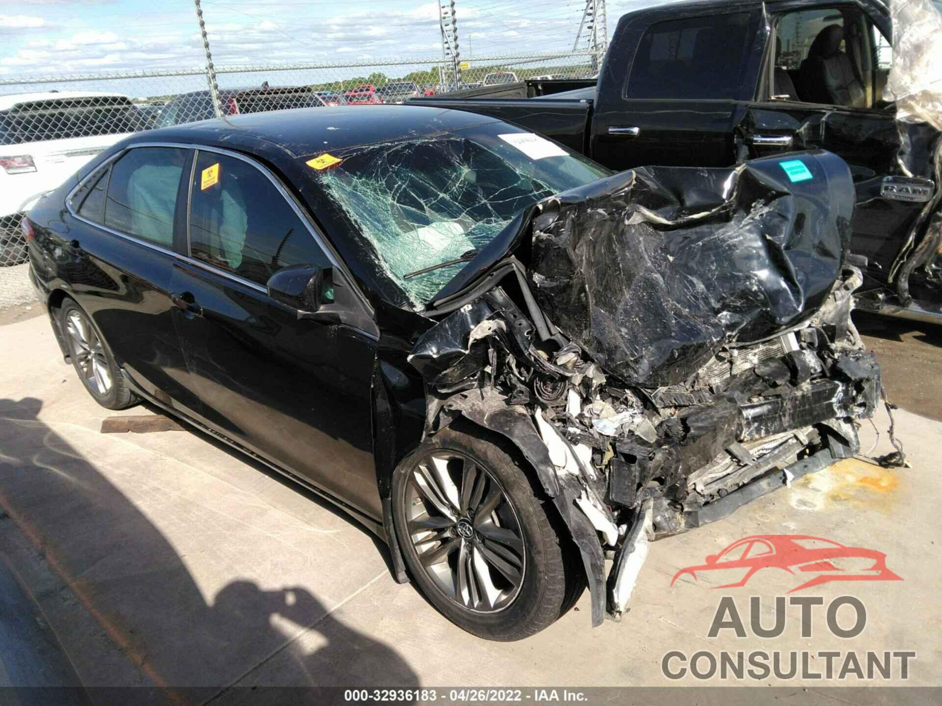 TOYOTA CAMRY 2017 - 4T1BF1FK7HU272244