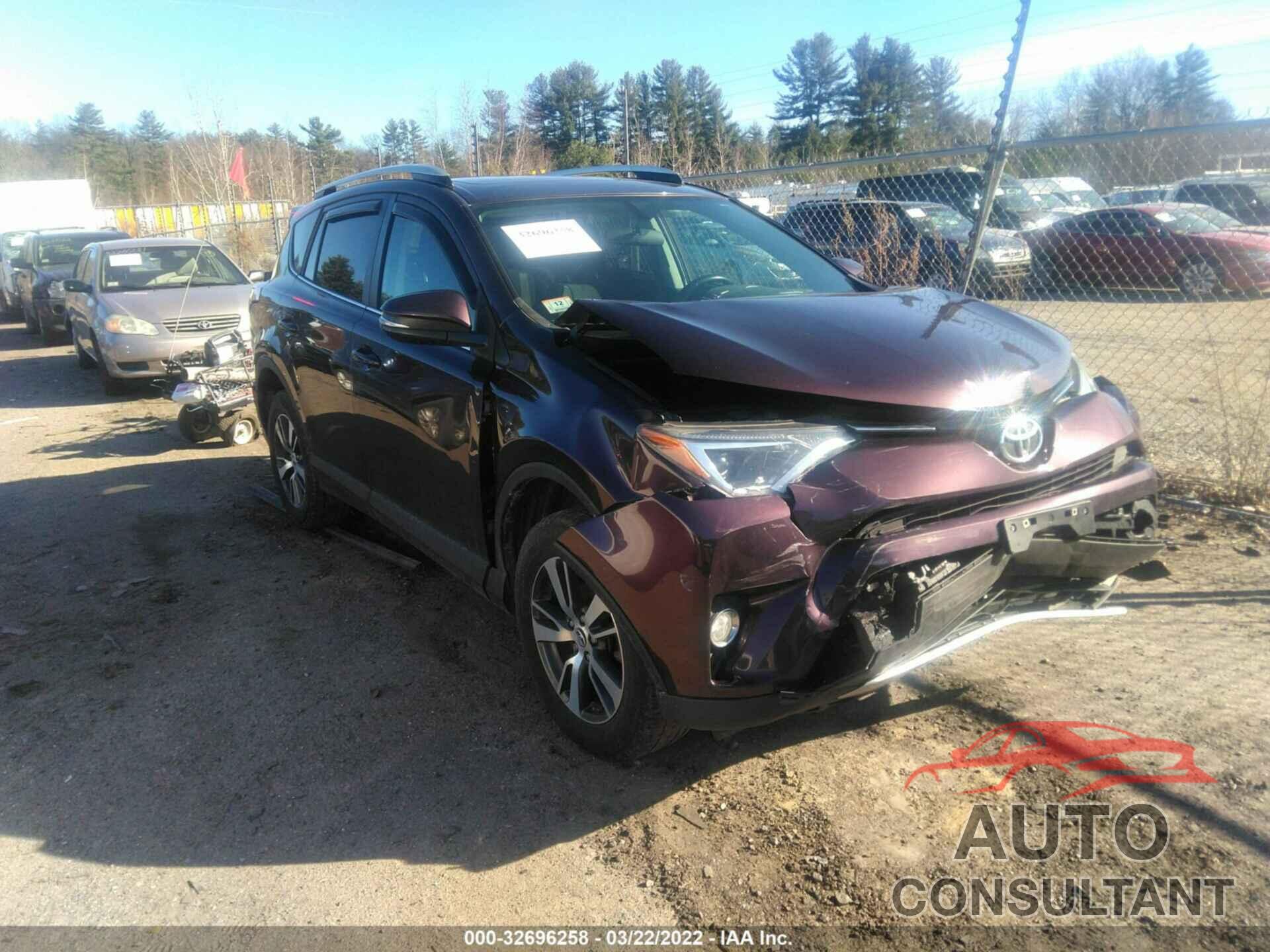 TOYOTA RAV4 2016 - 2T3RFREV6GW466603