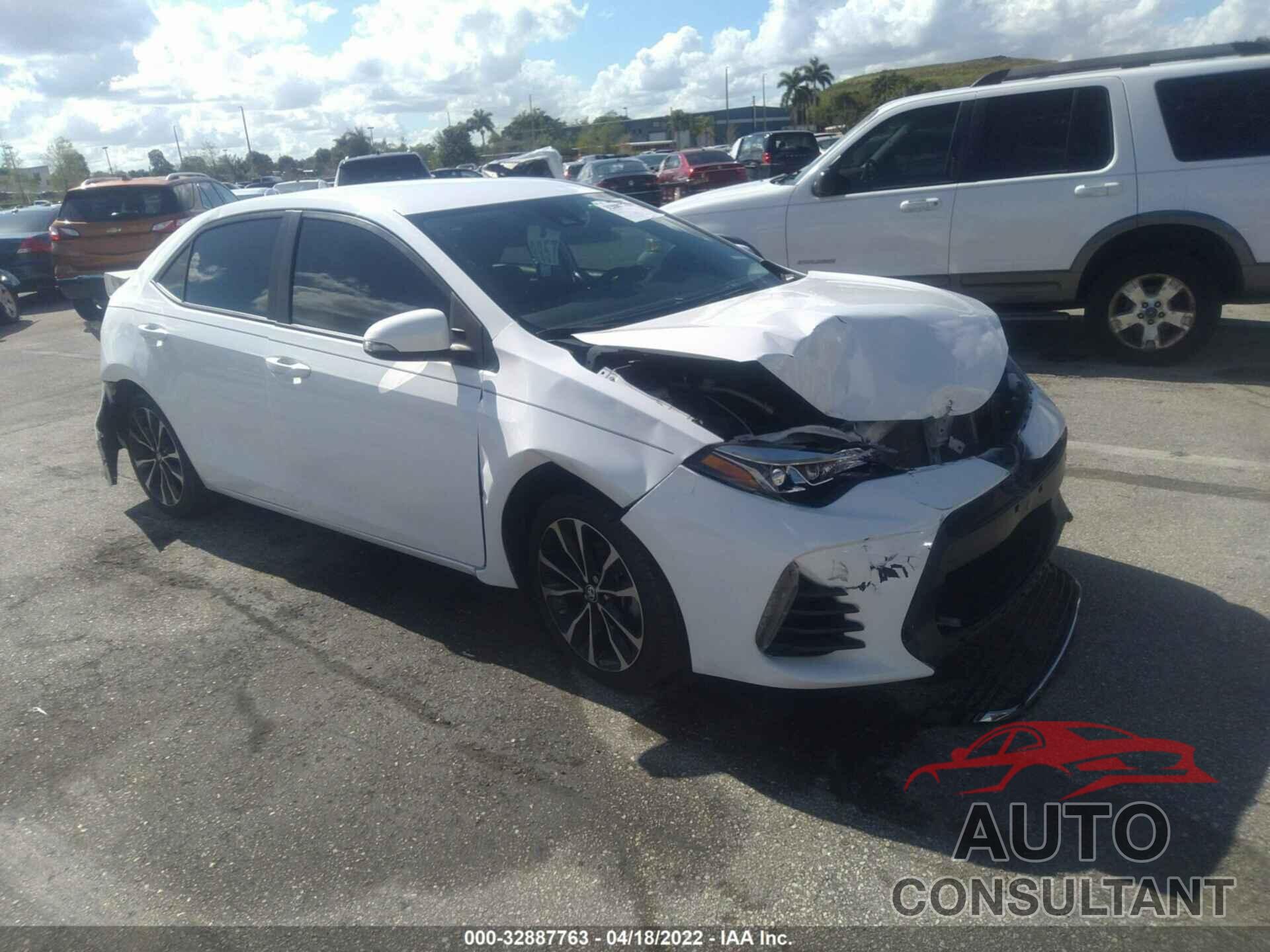 TOYOTA COROLLA 2019 - 5YFBURHE5KP893969