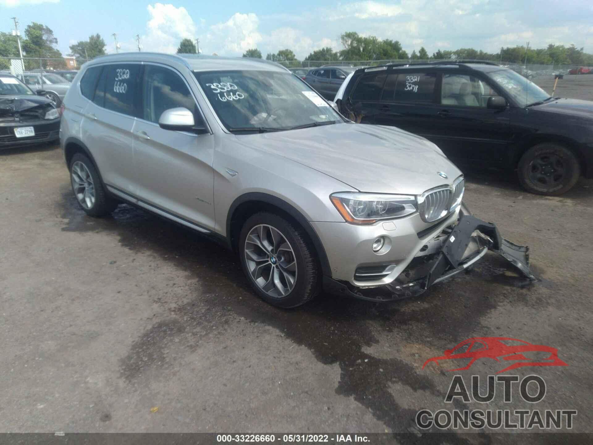 BMW X3 2016 - 5UXWY3C55G0N88210