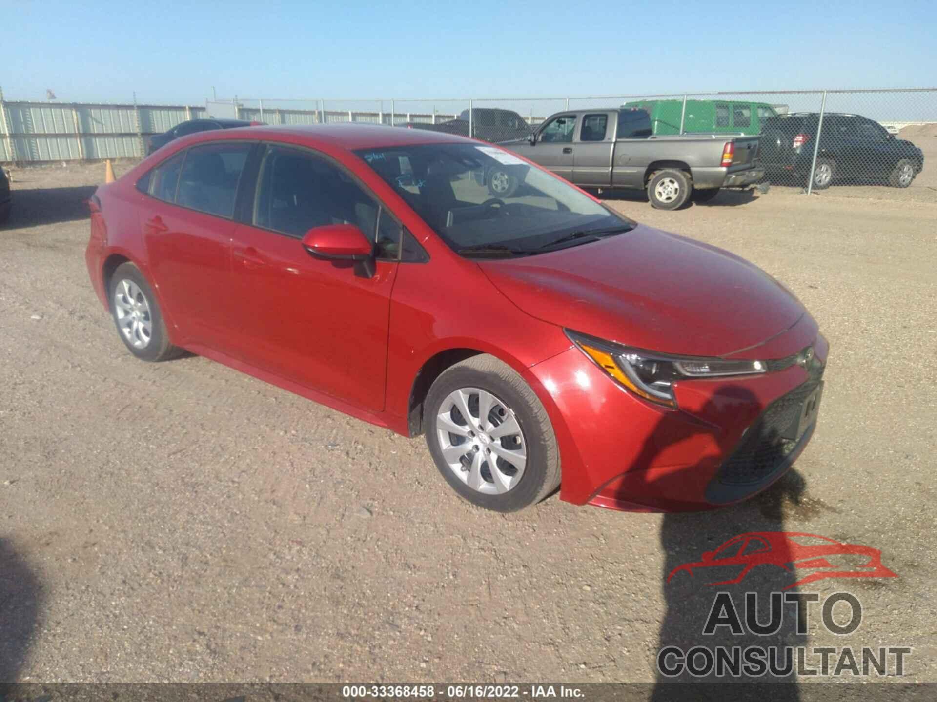 TOYOTA COROLLA 2020 - 5YFEPRAE5LP088795