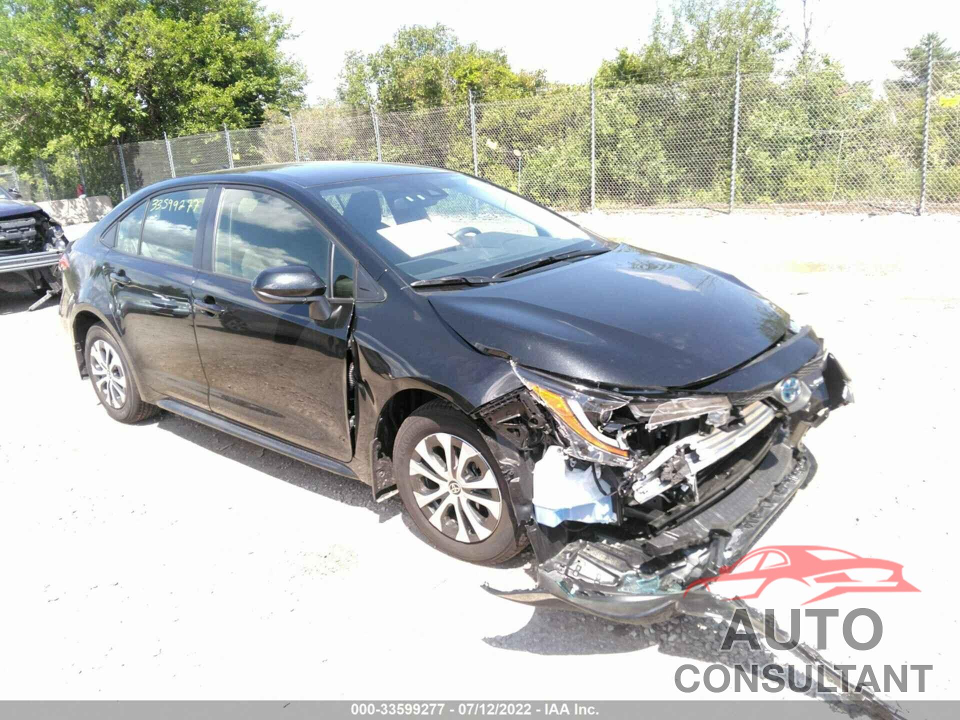 TOYOTA COROLLA 2022 - JTDEAMDE9NJ049537