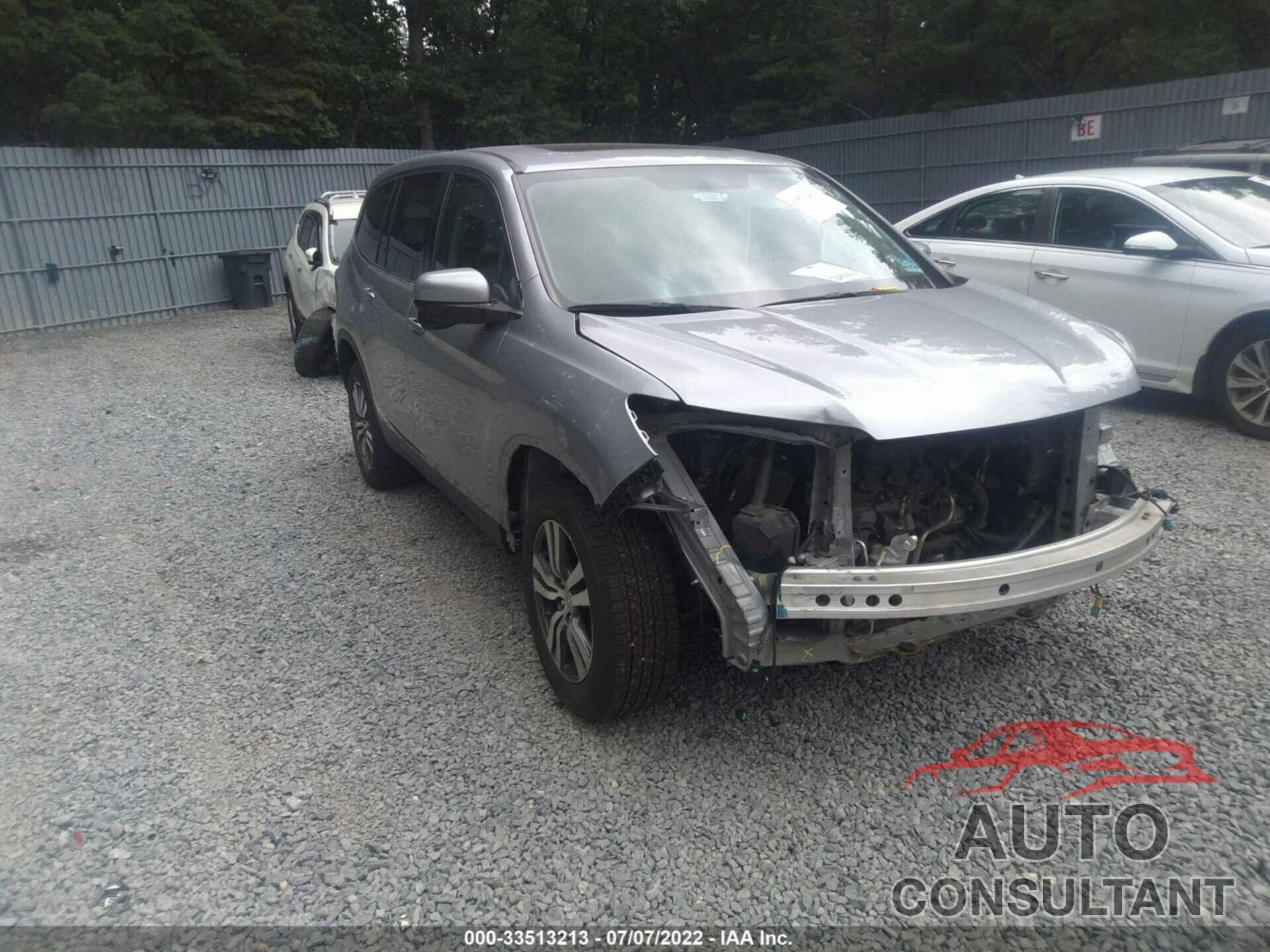 HONDA PILOT 2016 - 5FNYF6H75GB031374
