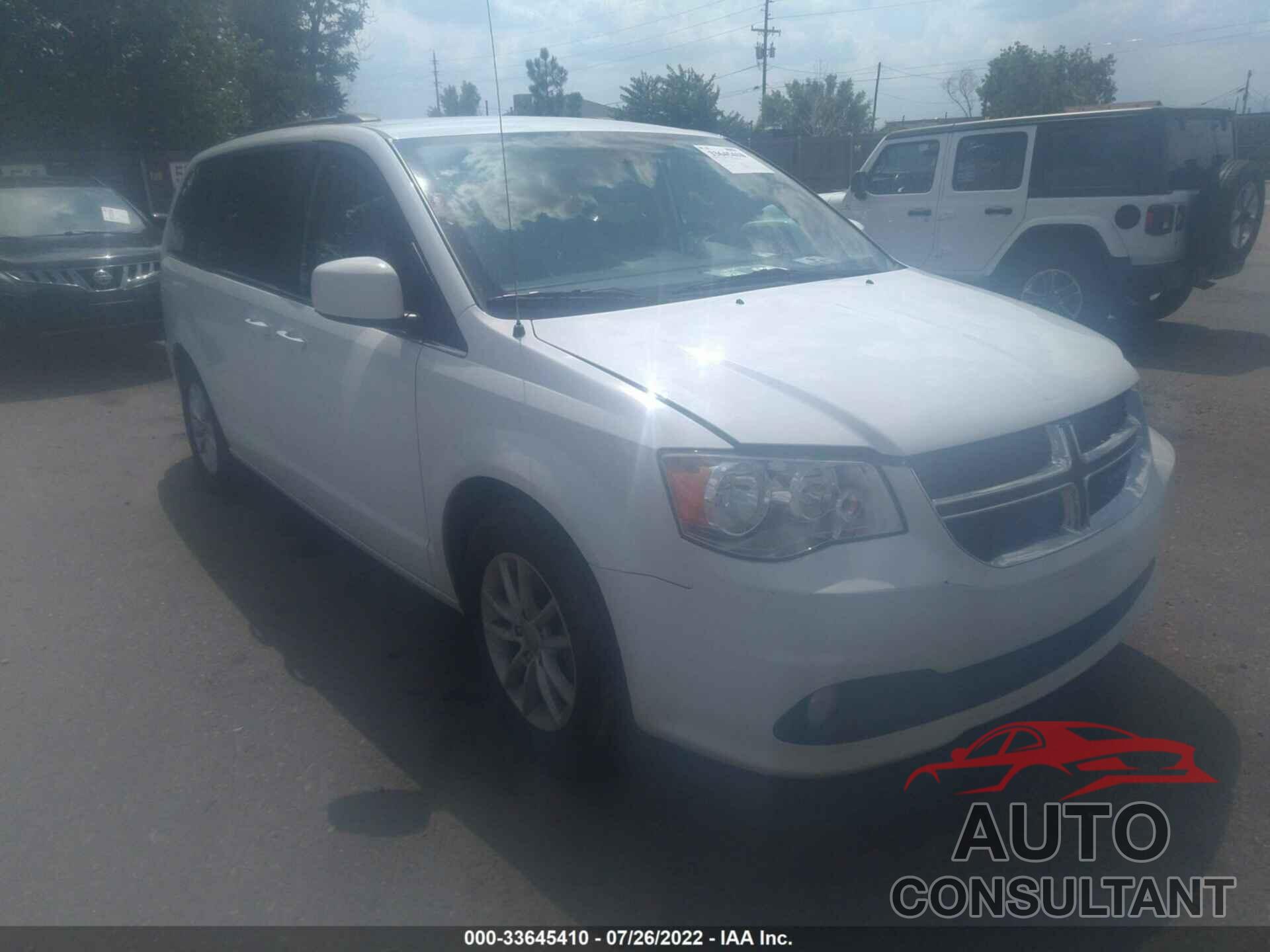 DODGE GRAND CARAVAN 2019 - 2C4RDGCG7KR784778