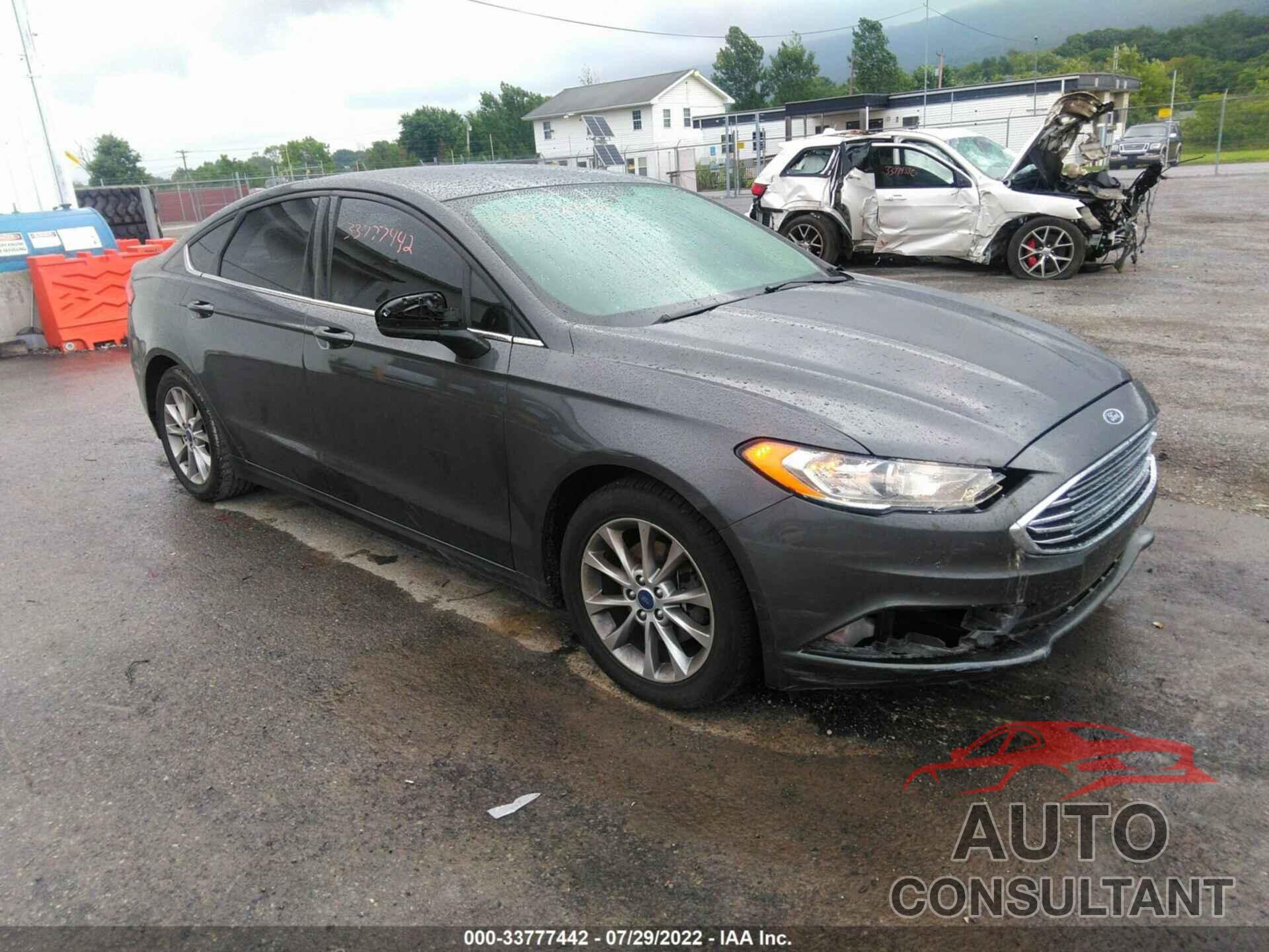 FORD FUSION 2017 - 3FA6P0H72HR117264
