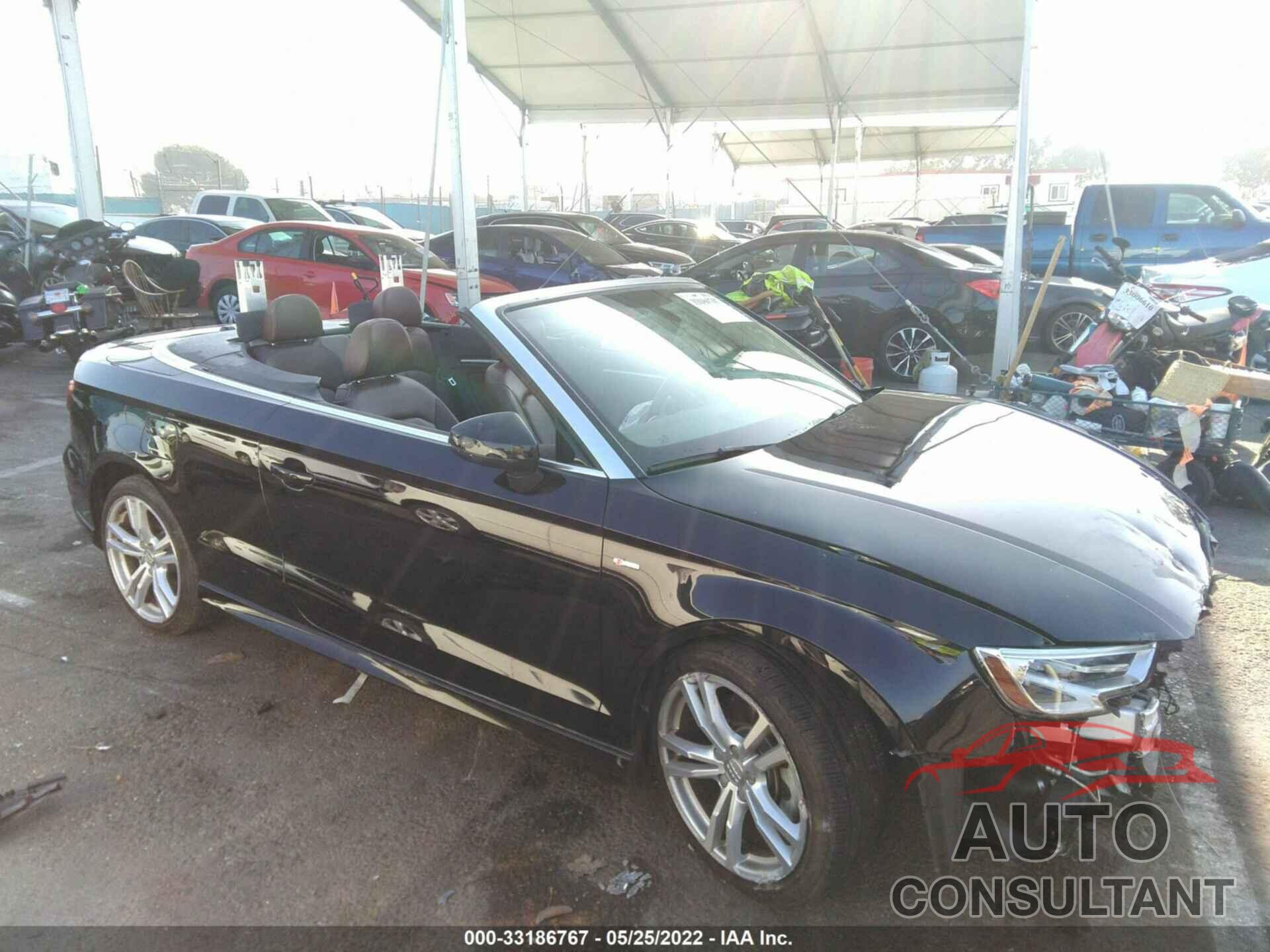 AUDI A3 CABRIOLET 2018 - WAU5ULFF2J1089618