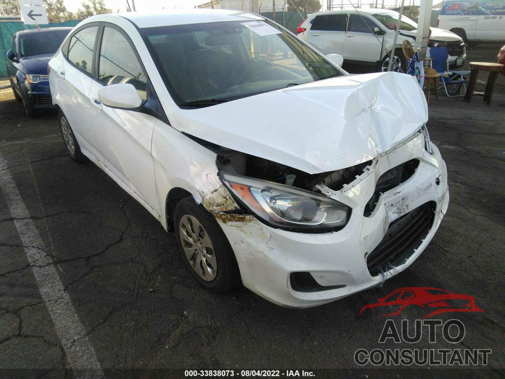 HYUNDAI ACCENT 2016 - KMHCT4AE6GU112466