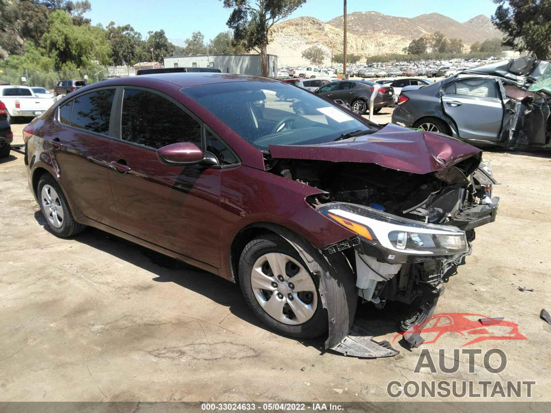 KIA FORTE 2017 - 3KPFK4A71HE089944