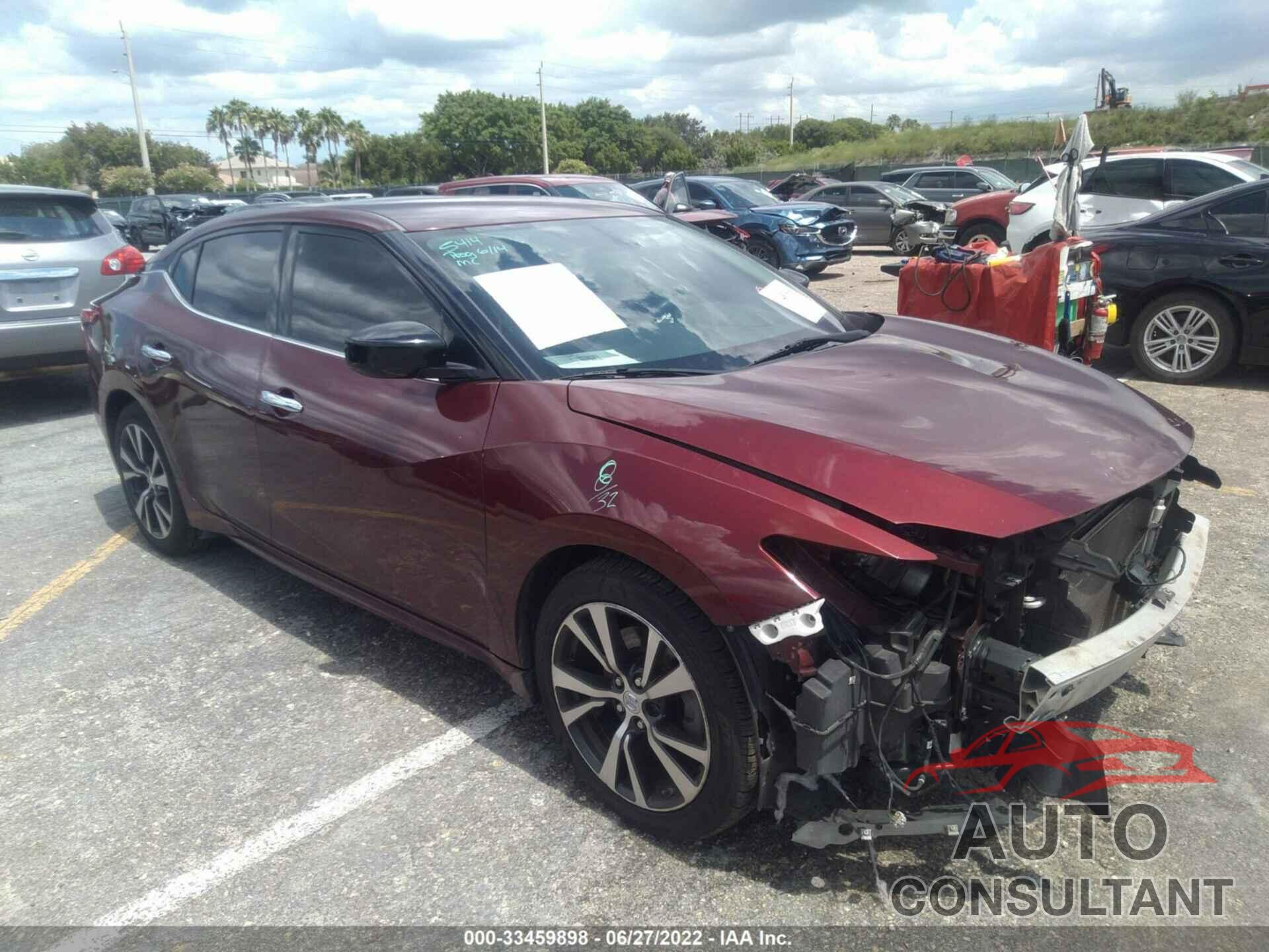 NISSAN MAXIMA 2016 - 1N4AA6AP8GC437629