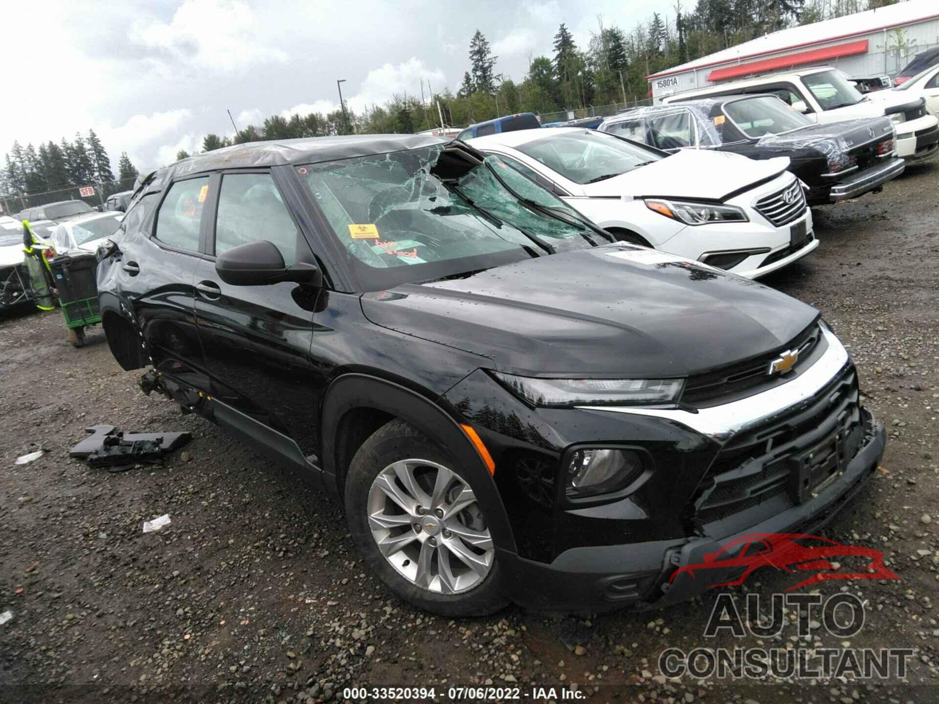 CHEVROLET TRAILBLAZER 2021 - KL79MNSL8MB176348