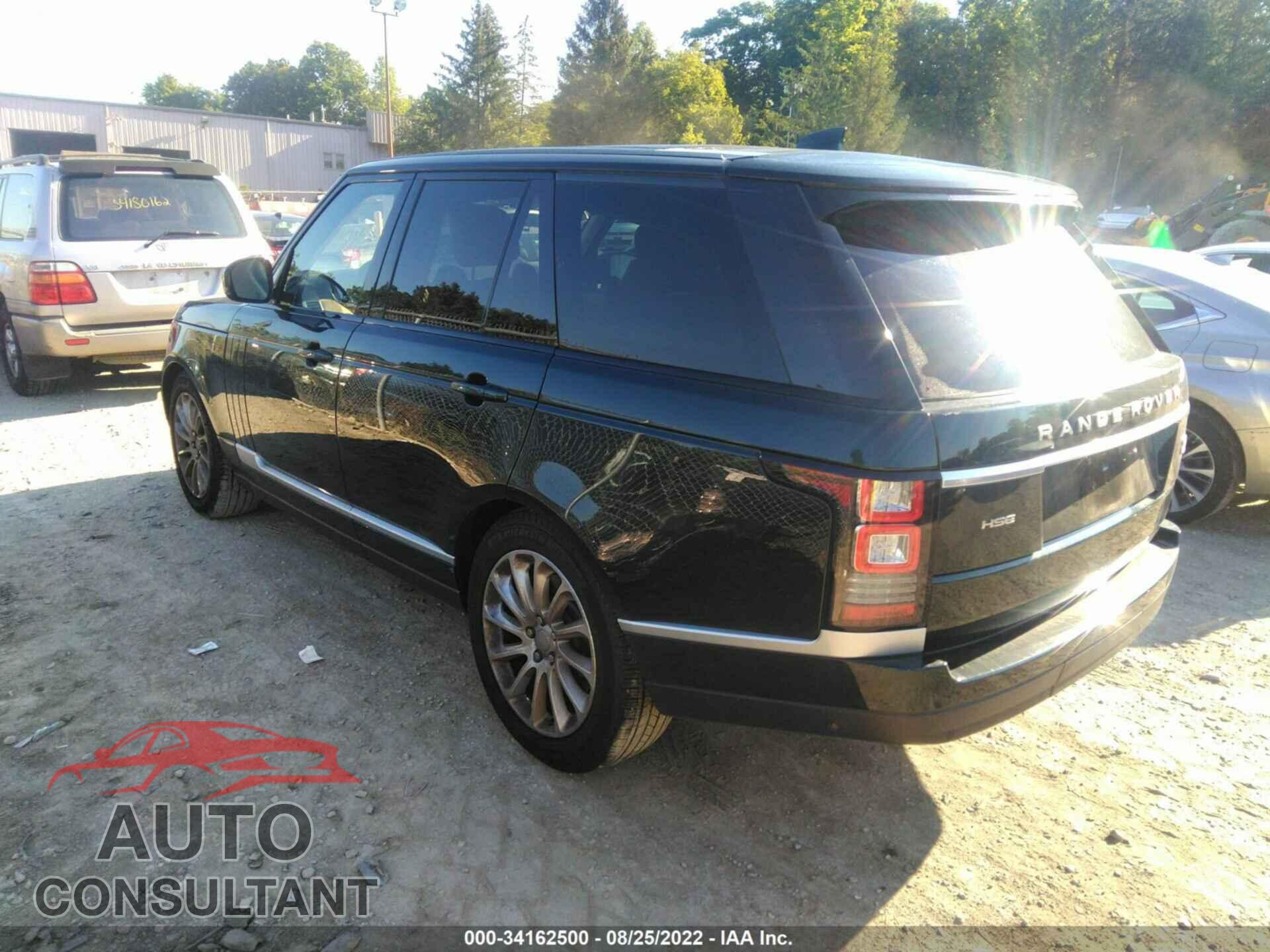 LAND ROVER RANGE ROVER 2017 - SALGS2FV0HA335555