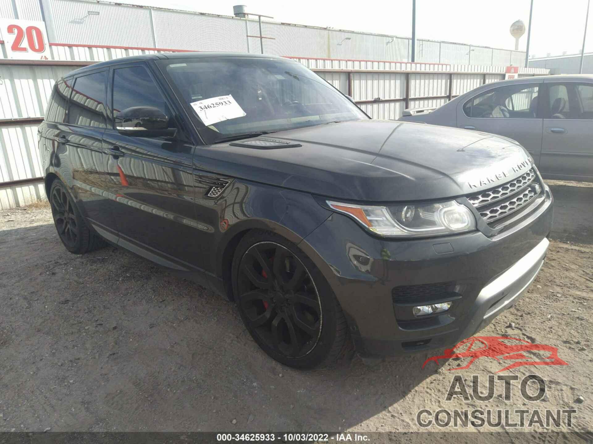 LAND ROVER RANGE ROVER SPORT 2016 - SALWR2EF6GA106913