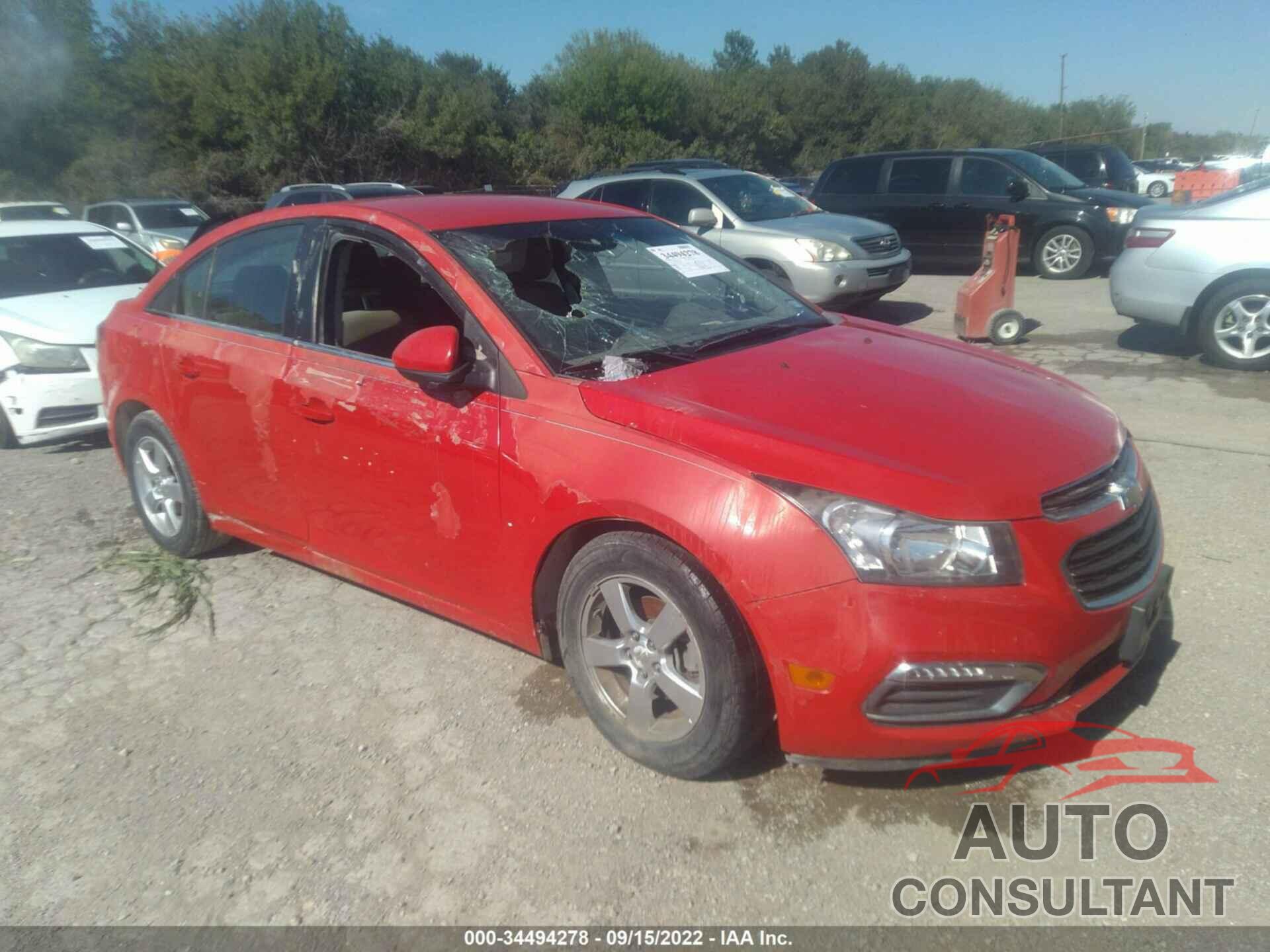 CHEVROLET CRUZE LIMITED 2016 - 1G1PE5SB9G7133037