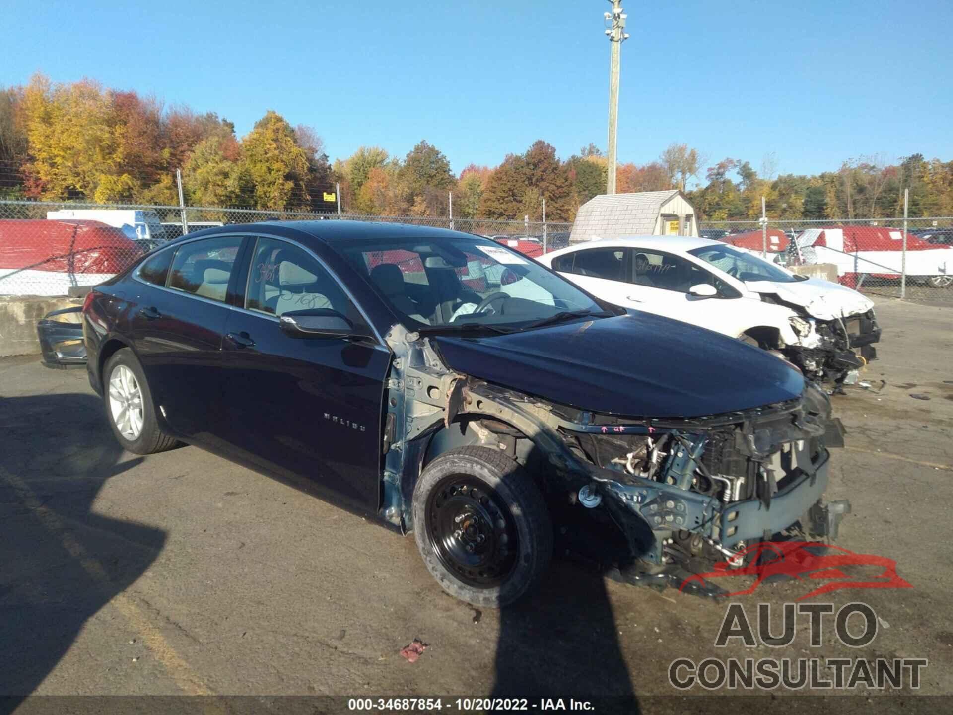 CHEVROLET MALIBU 2017 - 1G1ZE5STXHF244544