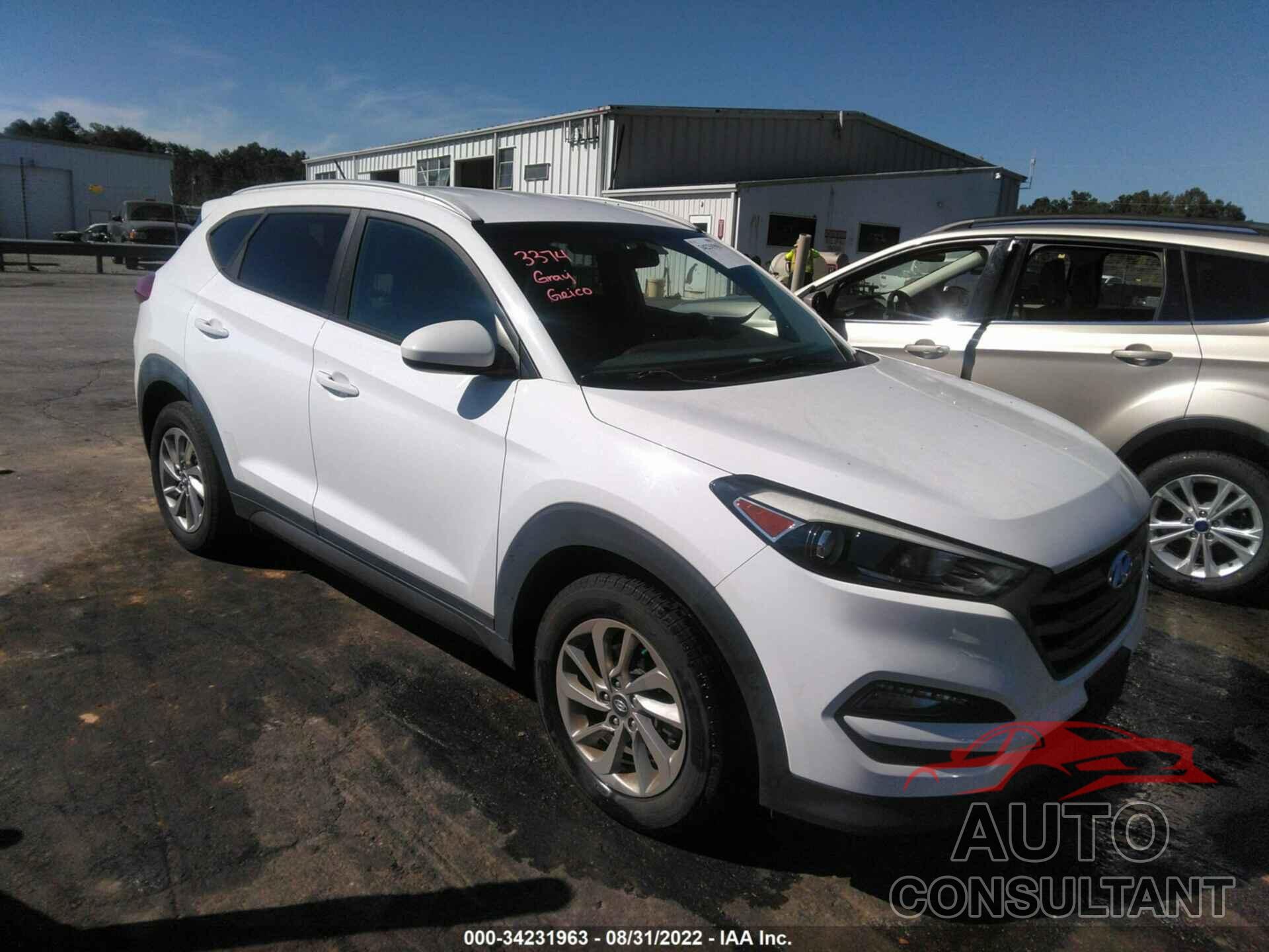 HYUNDAI TUCSON 2016 - KM8J3CA43GU180054