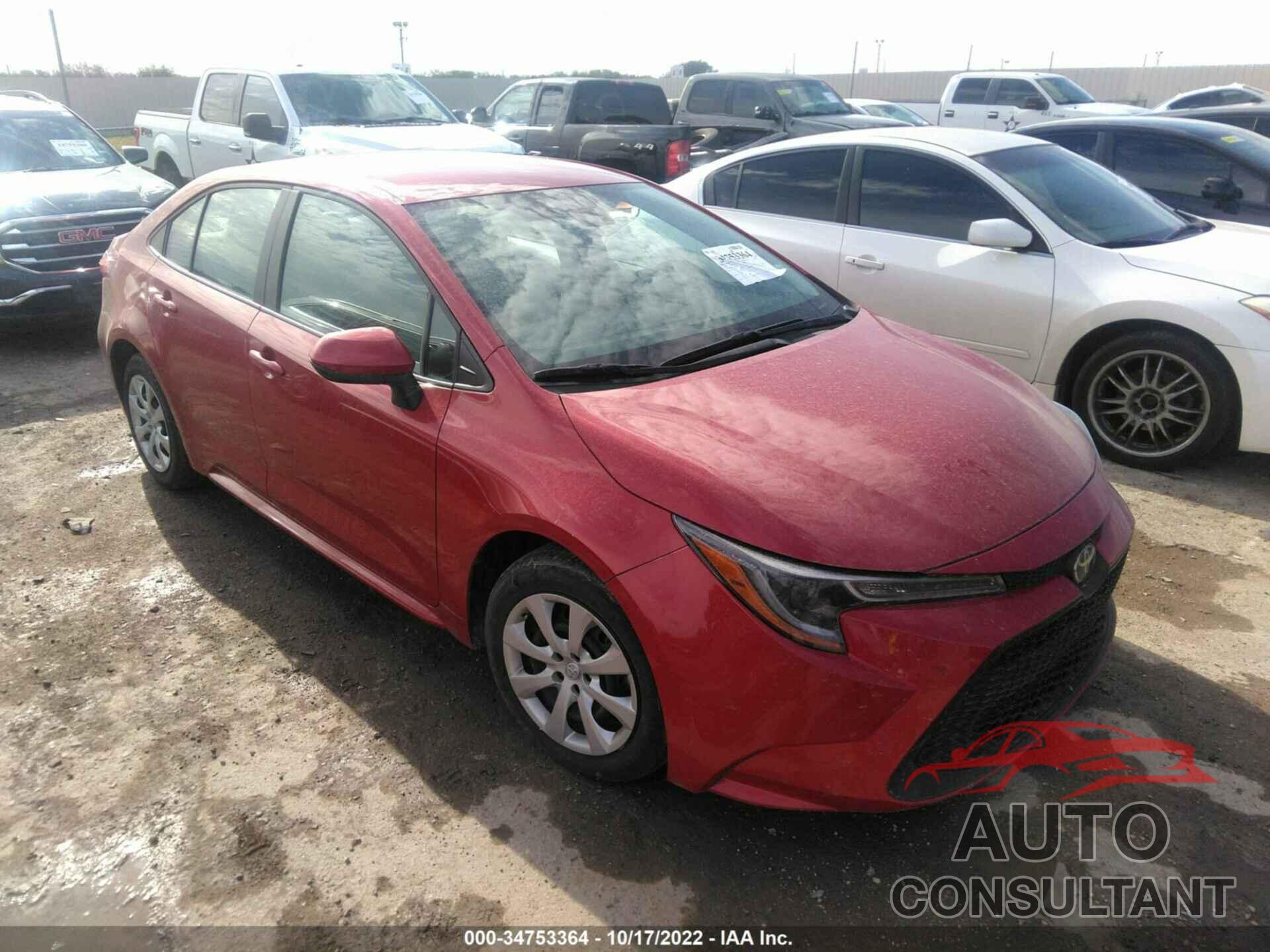 TOYOTA COROLLA 2021 - 5YFEPMAE4MP186057