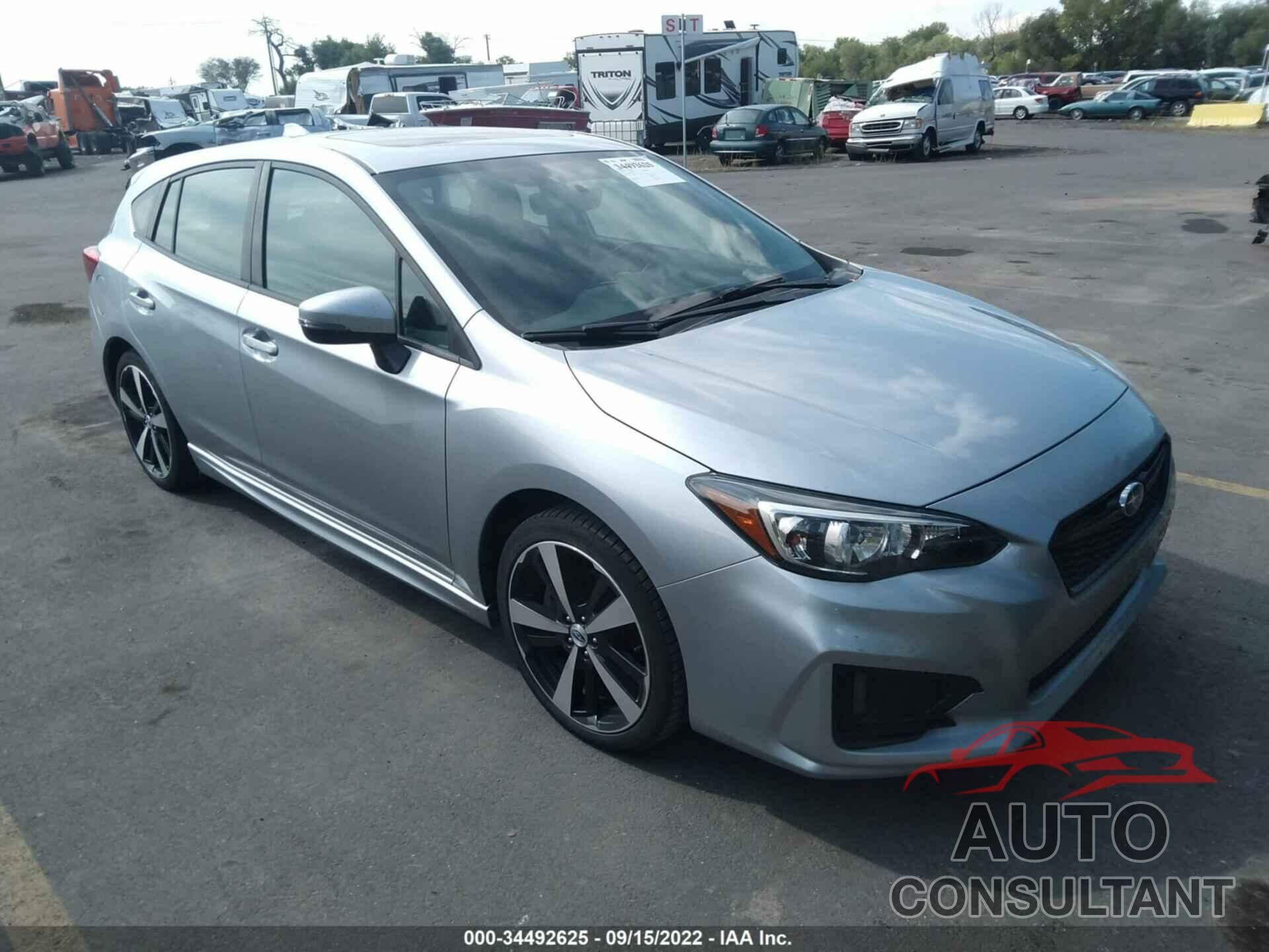 SUBARU IMPREZA 2017 - 4S3GTAL64H3700741