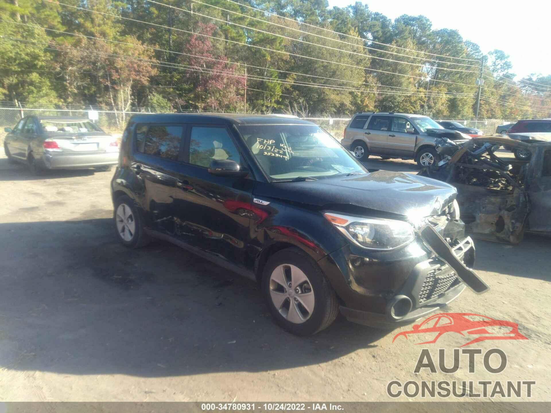 KIA SOUL 2016 - KNDJN2A23G7353349