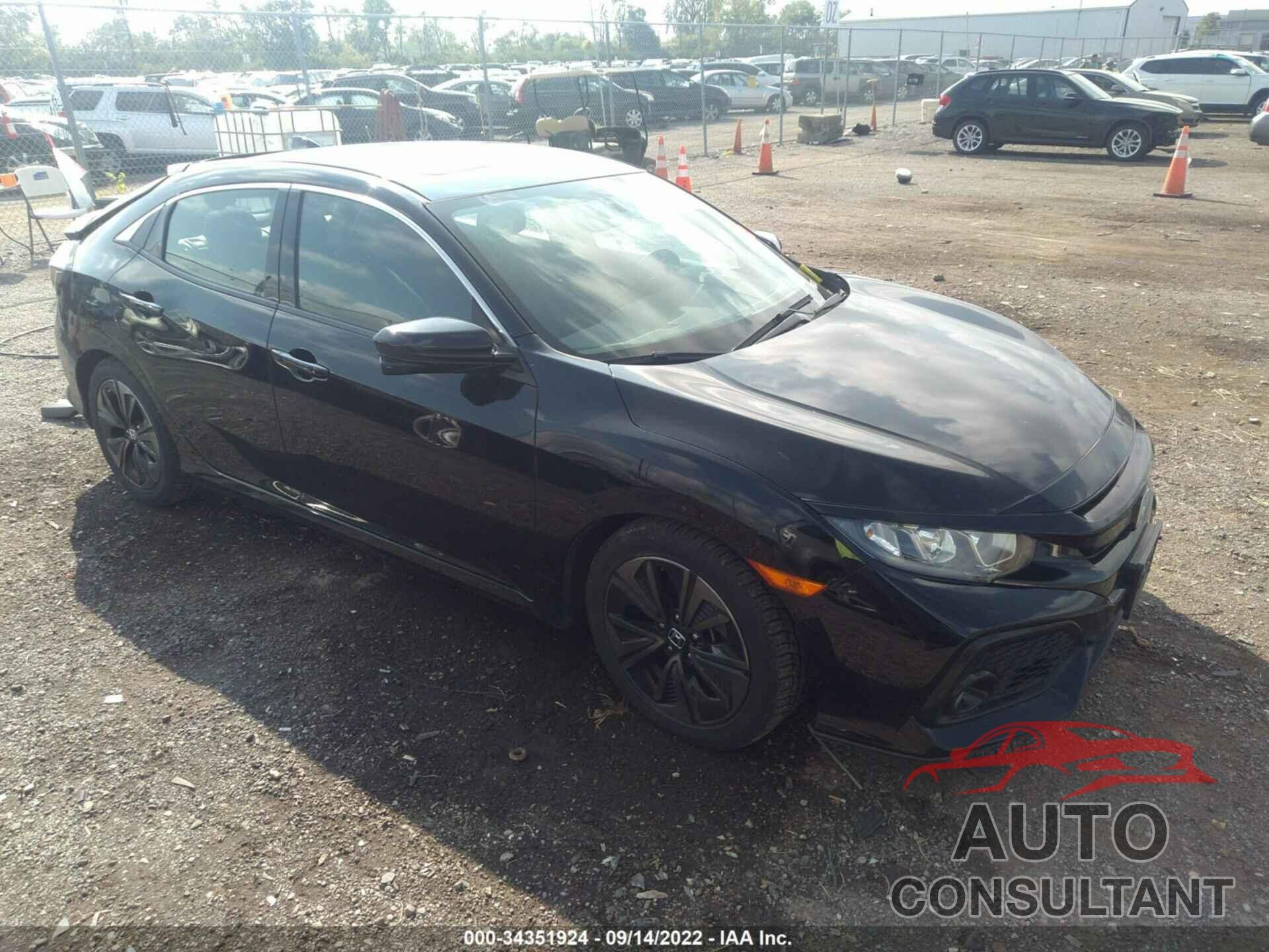 HONDA CIVIC HATCHBACK 2017 - SHHFK7H7XHU200992