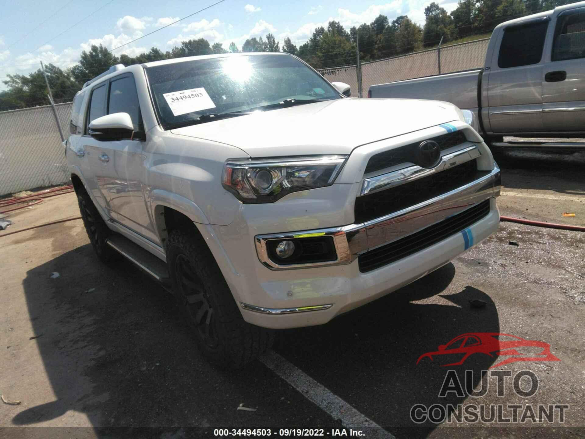 TOYOTA 4RUNNER 2017 - JTEZU5JR7H5161302